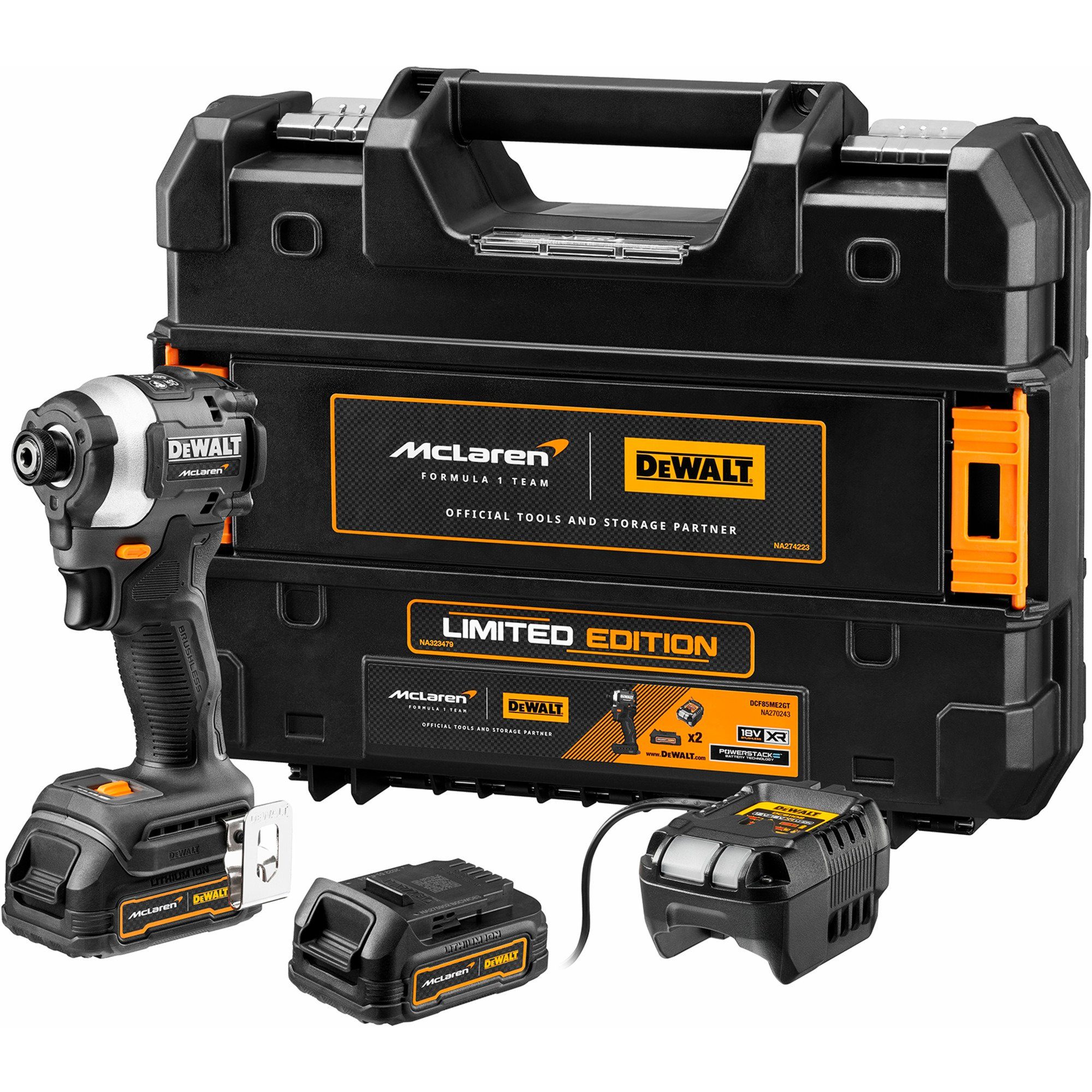 DeWalt Schlagbohrmaschine DEWALT Akku-Schlagschrauber DCF85ME2GT, 18Volt