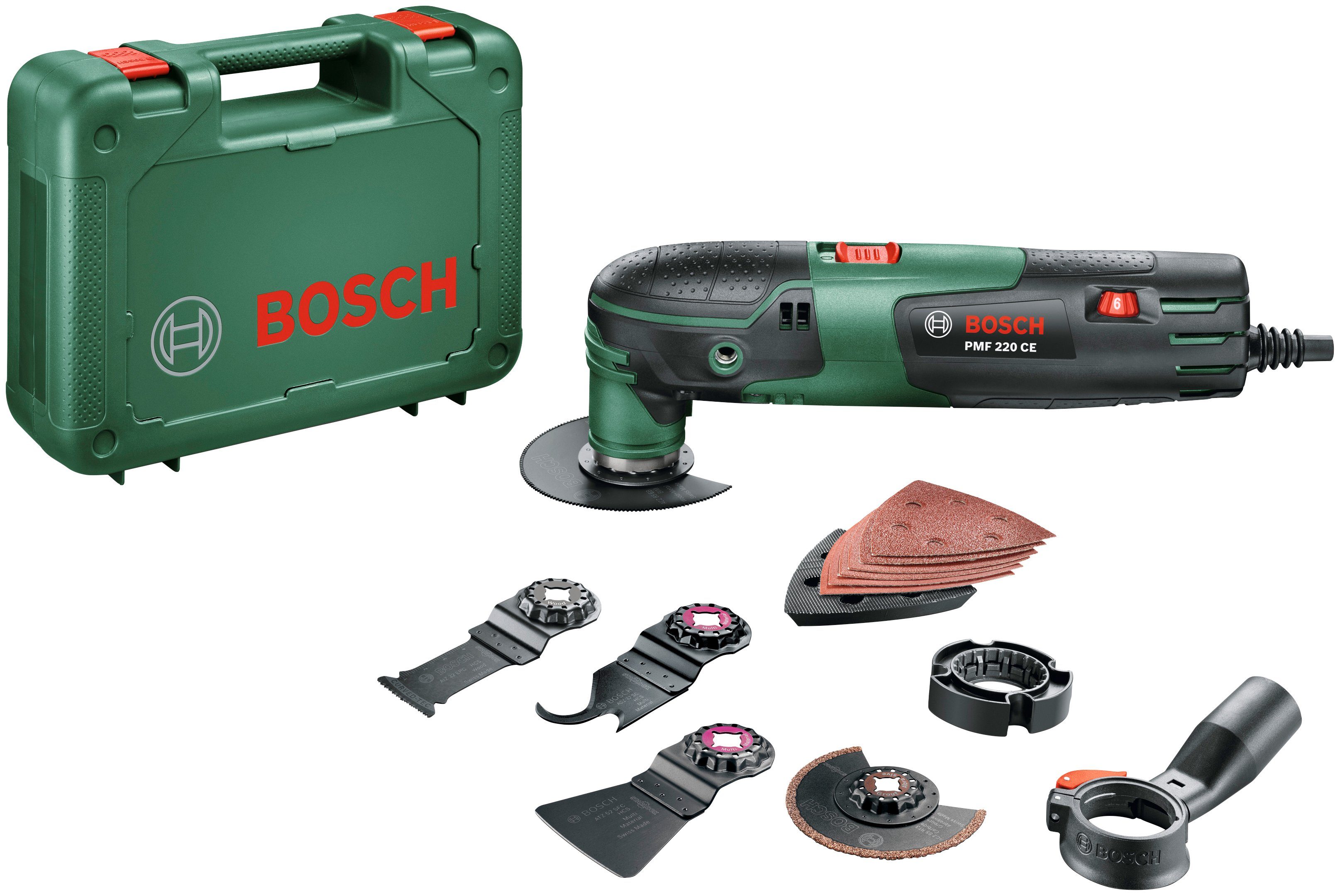 Bosch Home & Garden Elektro-Multifunktionswerkzeug PMF 220 CE, 220 W, Set, günstig online kaufen