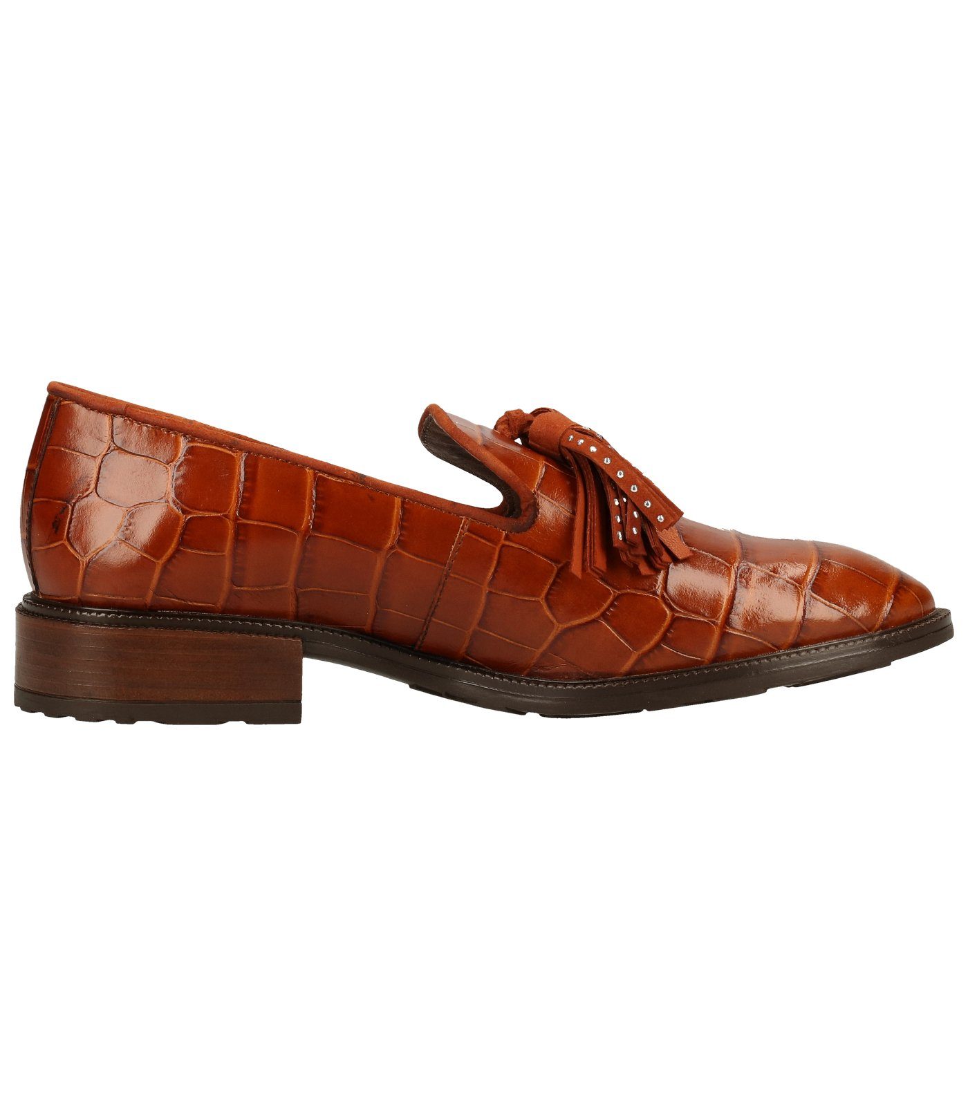 Slipper Cognac Wonders Leder Slipper