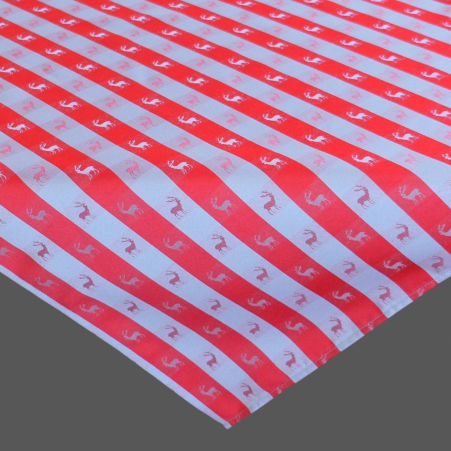 texpot Tischdecke Tischläufer Hirsch Weihnachten Winter Karo (1-tlg) günstig online kaufen
