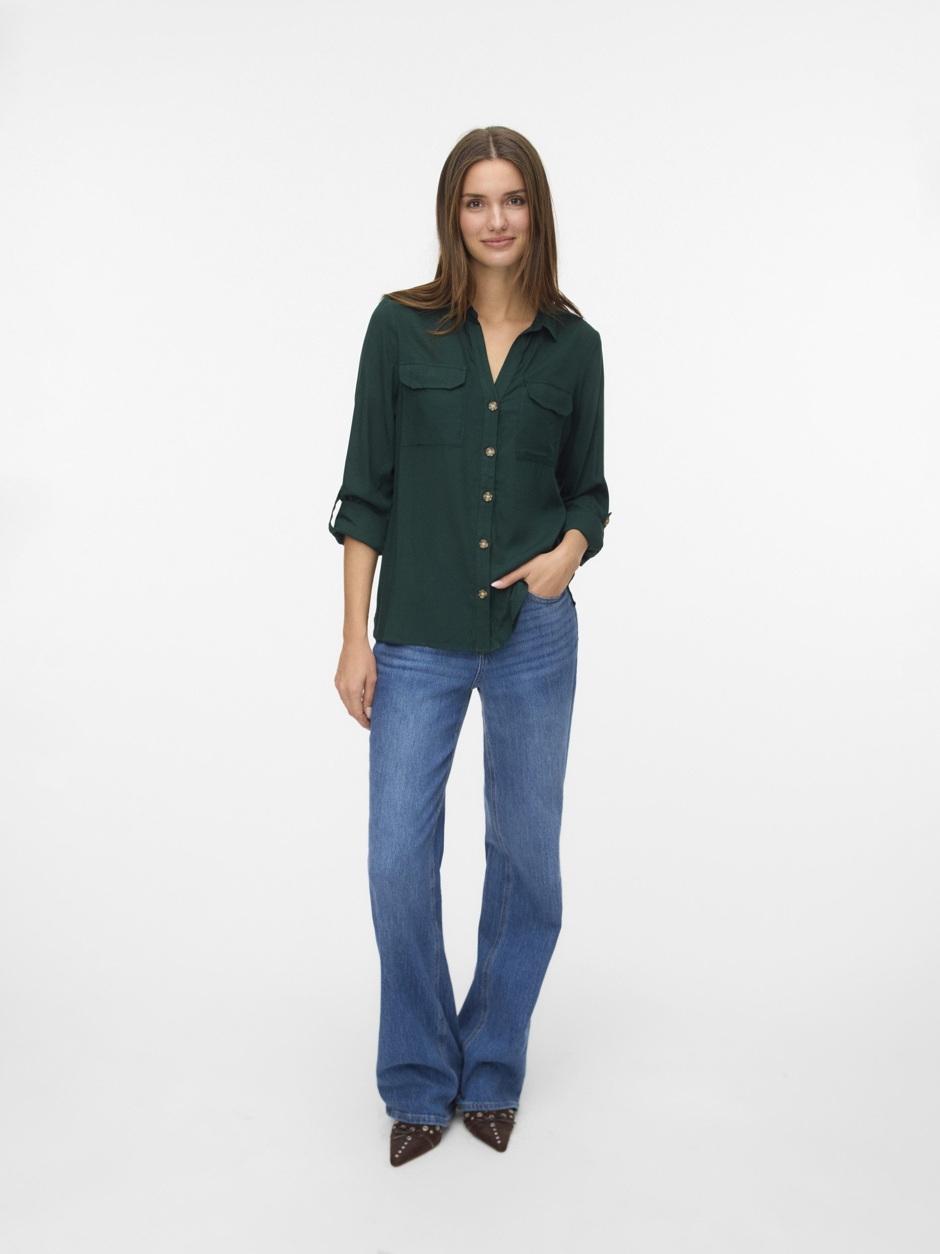 Vero Moda T-Shirt VMBUMPY L/S SHIRT günstig online kaufen