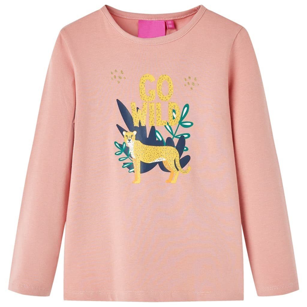 Langarmshirt Kinder-Langarmshirt Hellrosa 128