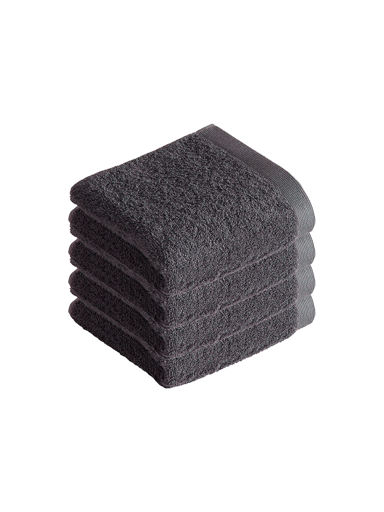 Vossen Gästehandtücher 4er Pack Gästetuch 40 x 60 cm High Line, Frottier (Spar-Set, 4-St)