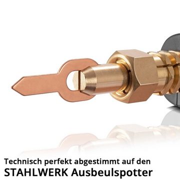 STAHLWERK Elektrowerkzeug-Set Anschweißösen 50er Set, Smart Repair, 50-tlg., Zubehör für Ausbeulspotter / Dellenlifter / Punktschweißgerät