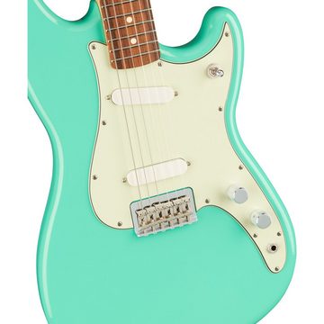 Fender E-Gitarre, Player Offset Duo-Sonic PF Seafoam Green - E-Gitarre