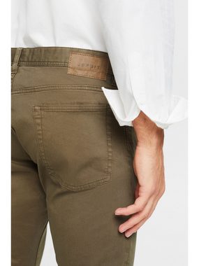 Esprit Stoffhose Slim-Fit-Hose aus organischer Baumwolle