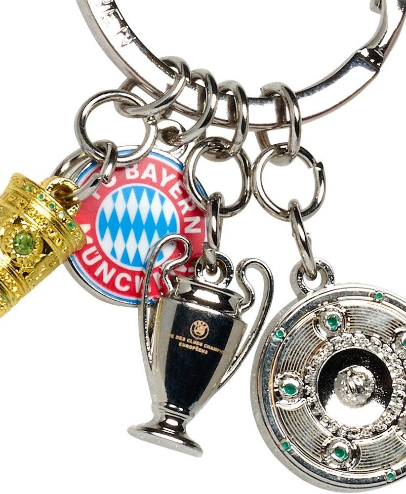 FC Bayern München Schlüsselanhänger Schlüsselanhänger Erfolge günstig online kaufen