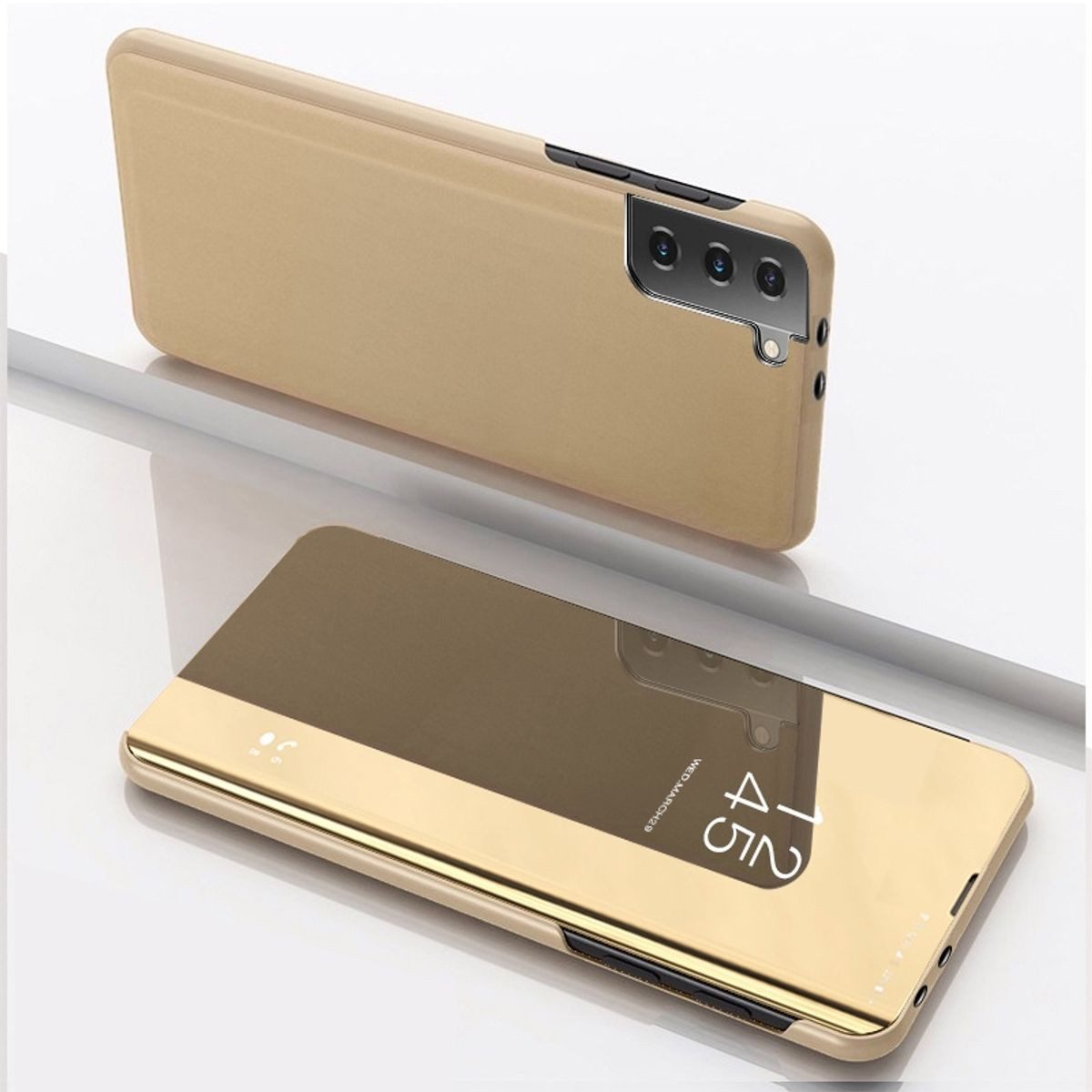 König Design Handyhülle Samsung Galaxy S23 Plus, Schutzhülle Schutztasche Foll Cover Case Etuis