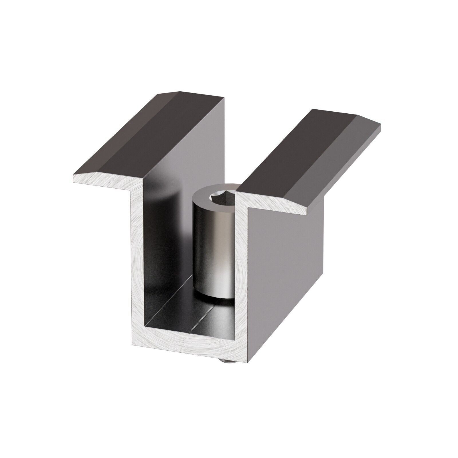 Solarmodul-Halterung Alu-Mittelklemme 30 mm