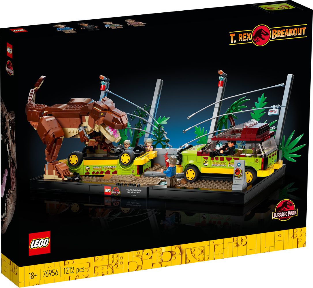 LEGO® LEGO Jurassic World: 76956 - Ausbruch des T.Rex - Park Diorama Spielbausteine
