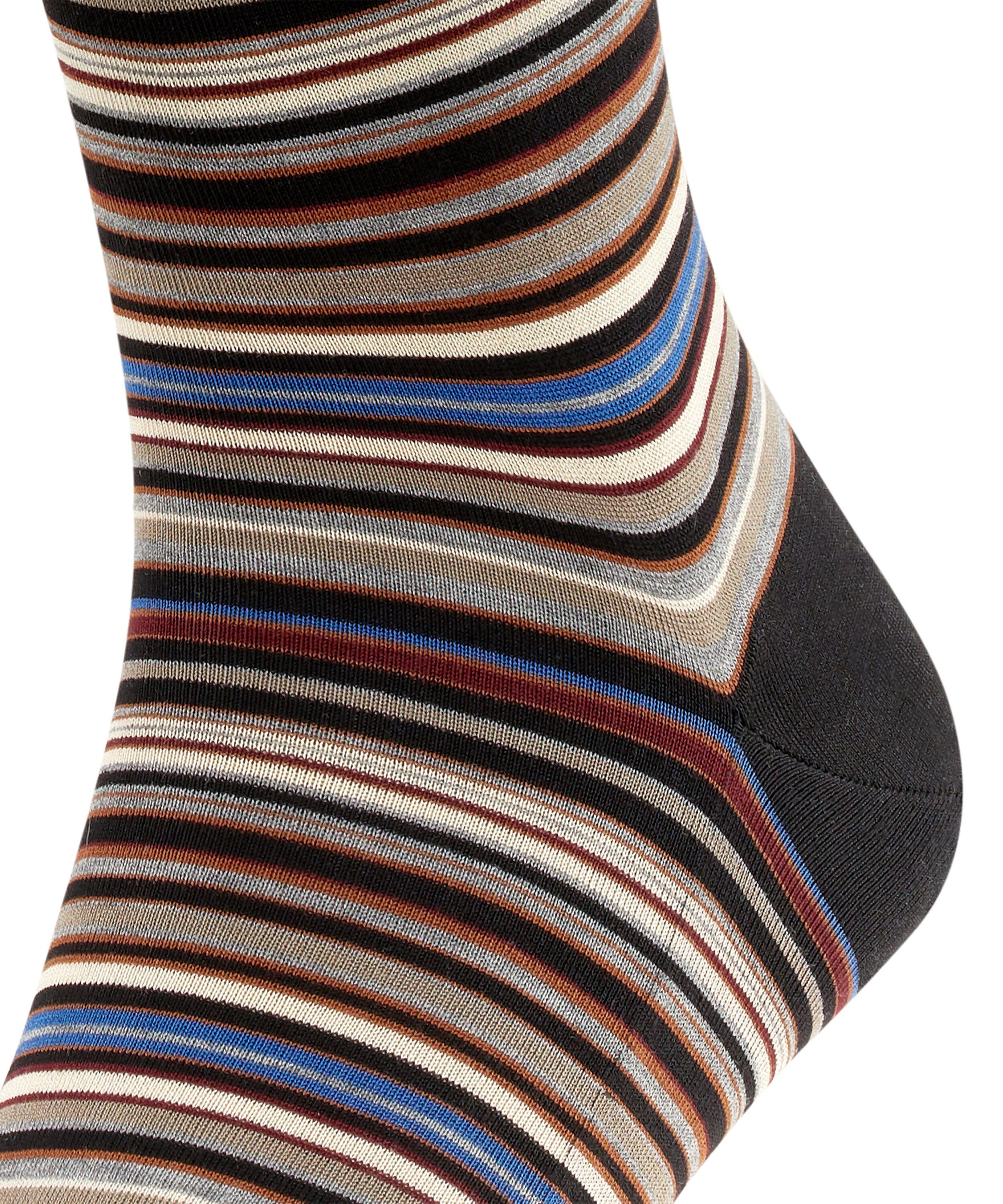 FALKE Kniestrümpfe Microblock Kniestrümpfe aus Fil d'Ecosse Baumwolle (1-Paar) aus Fil d'Ecosse Baumwolle