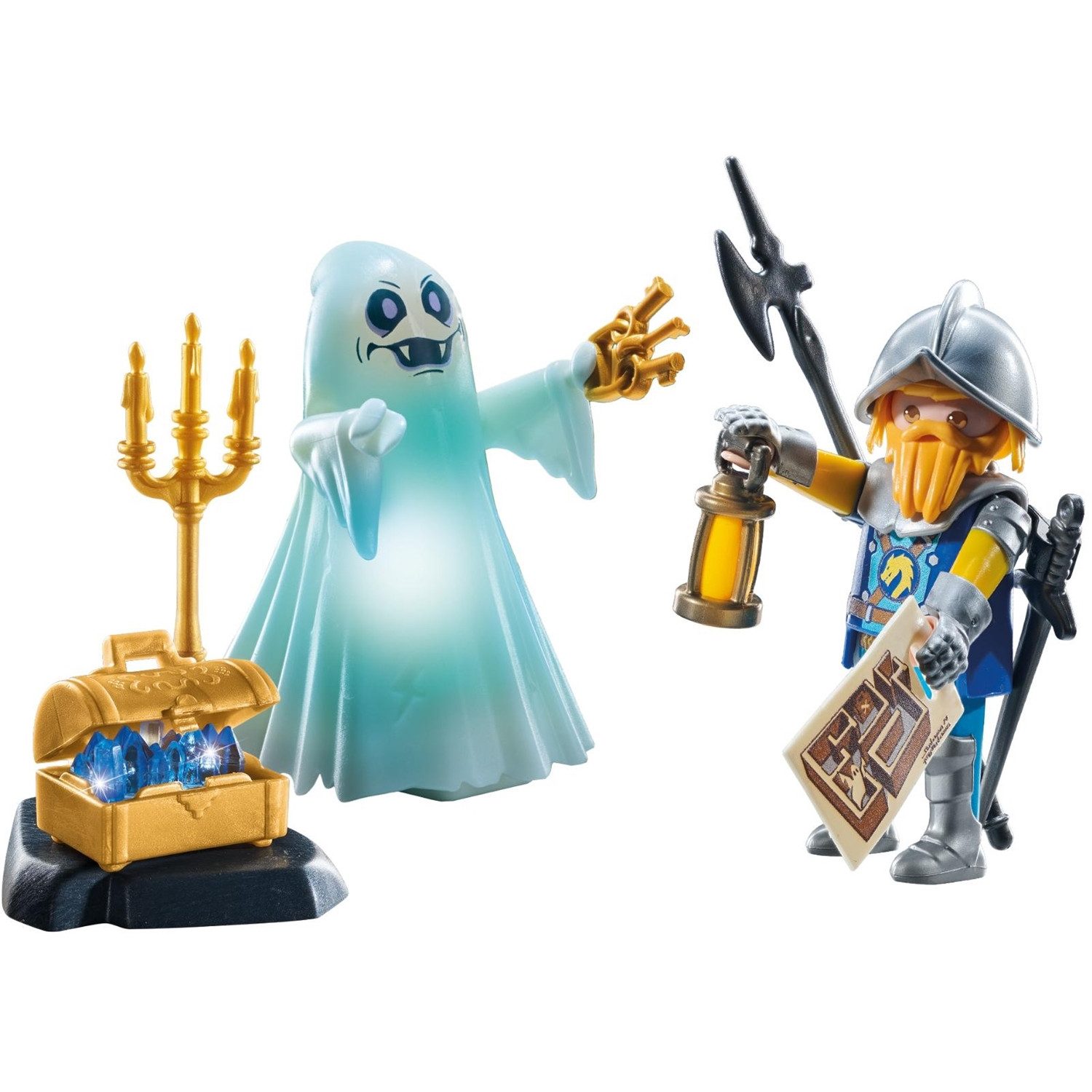 Playmobil® 71797 Starter Pack Schlossgespenst und Ritter Konstruktions-Spielset – Bild 2 von 4
