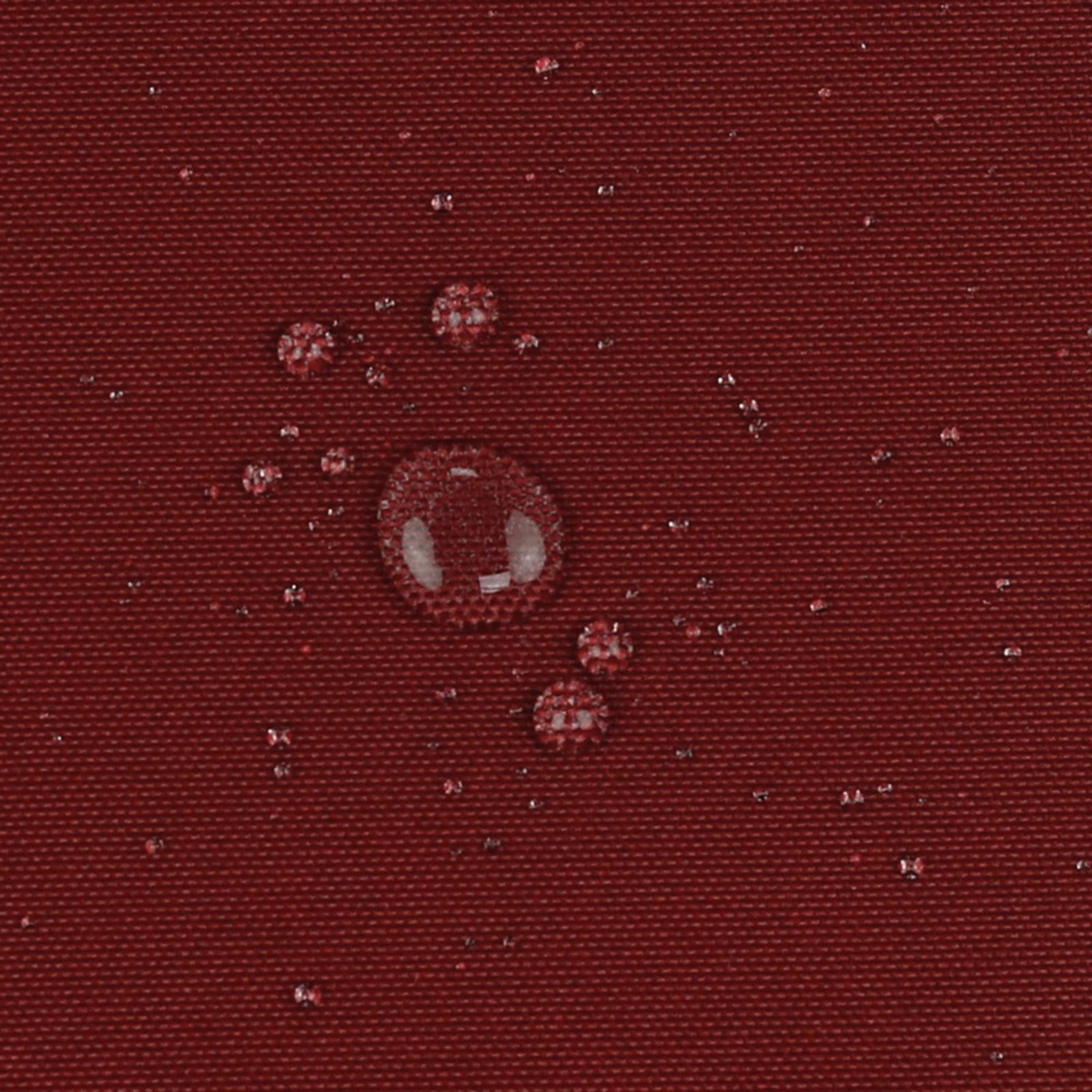maDDma Stoff 0,5m Outdoorstoff wasserabweisend gummiert Farbwahl, 024 - dunkelrot