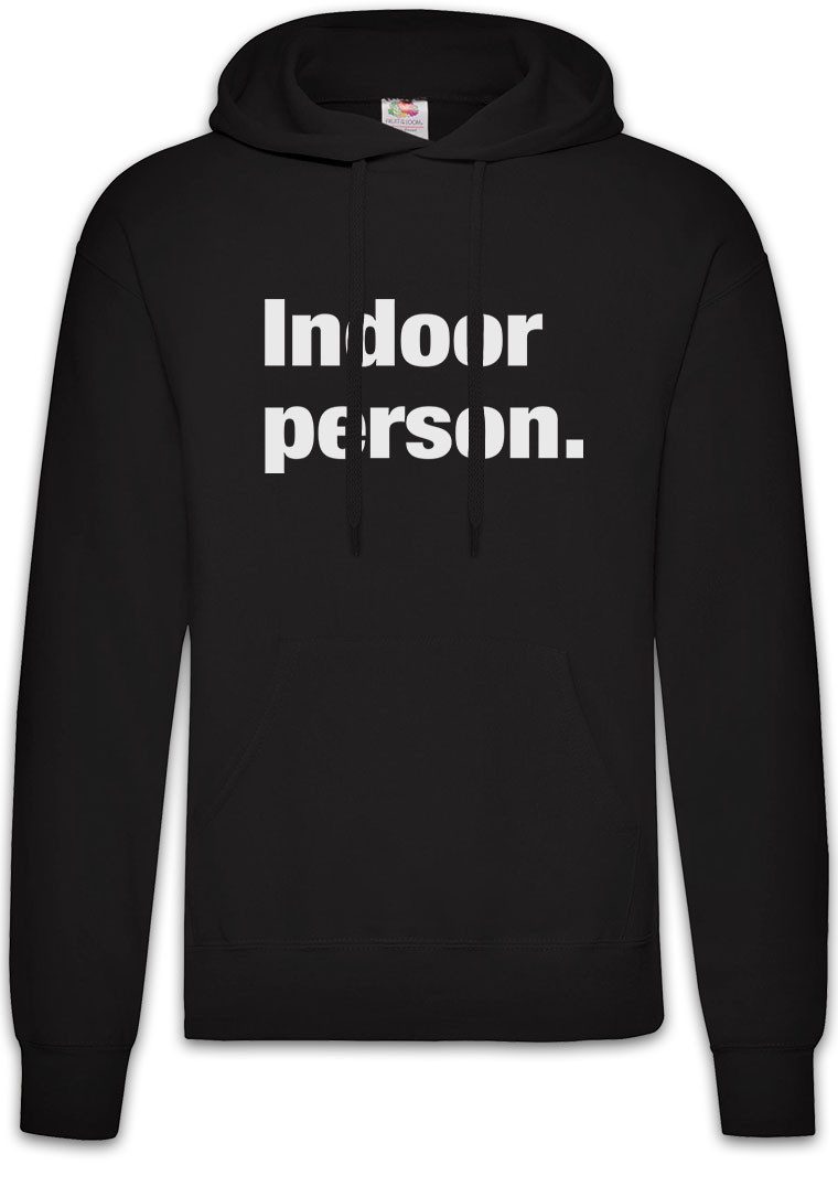 Hoodie Indoor Person Herren Hoodie Gamer Nerd Geek Freak PC Konsole Computer