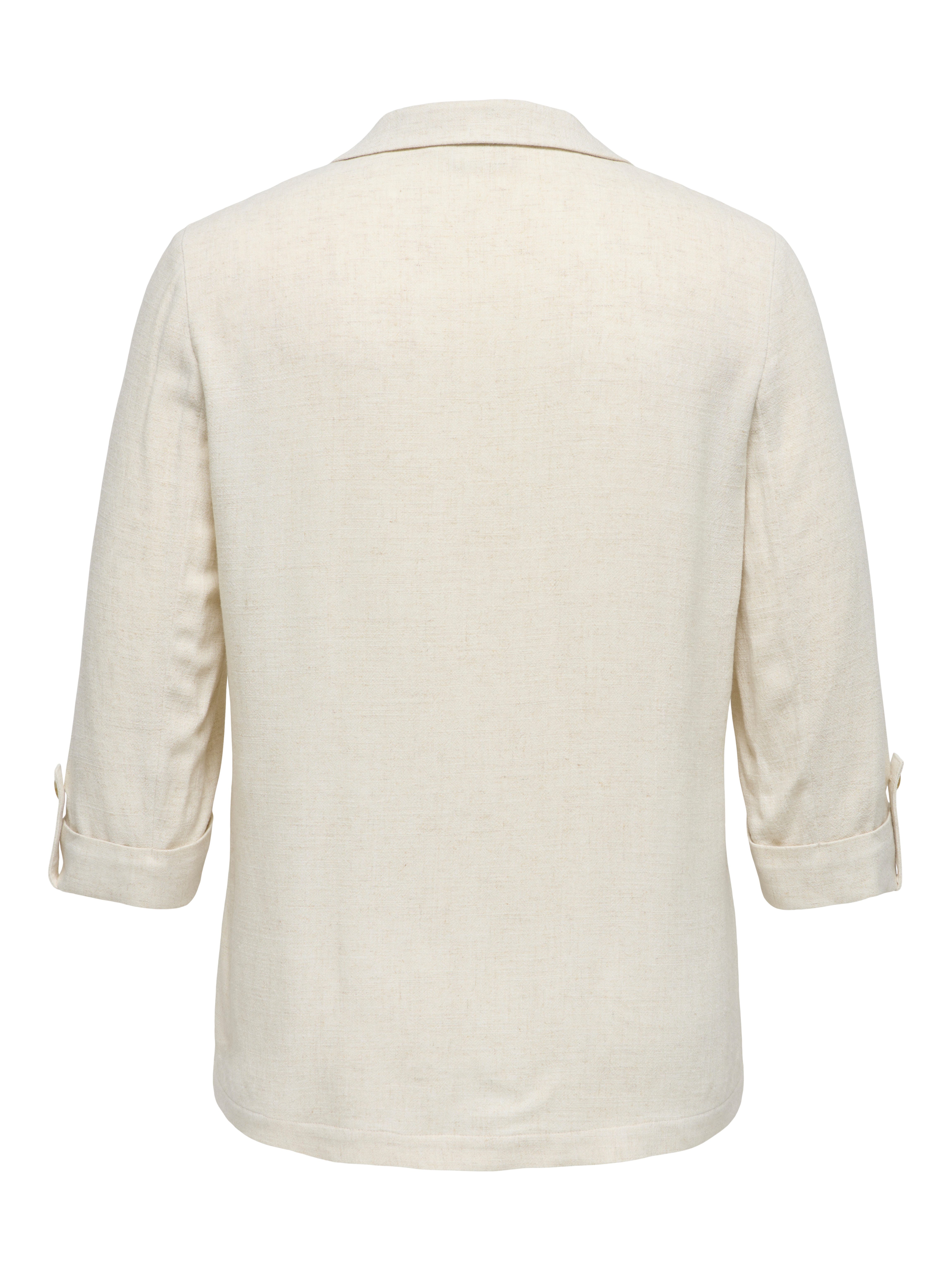 ONLY CARMAKOMA Longblazer CARSIESTA 3/4 OPEN LIN BL BLAZE TLR NOOS