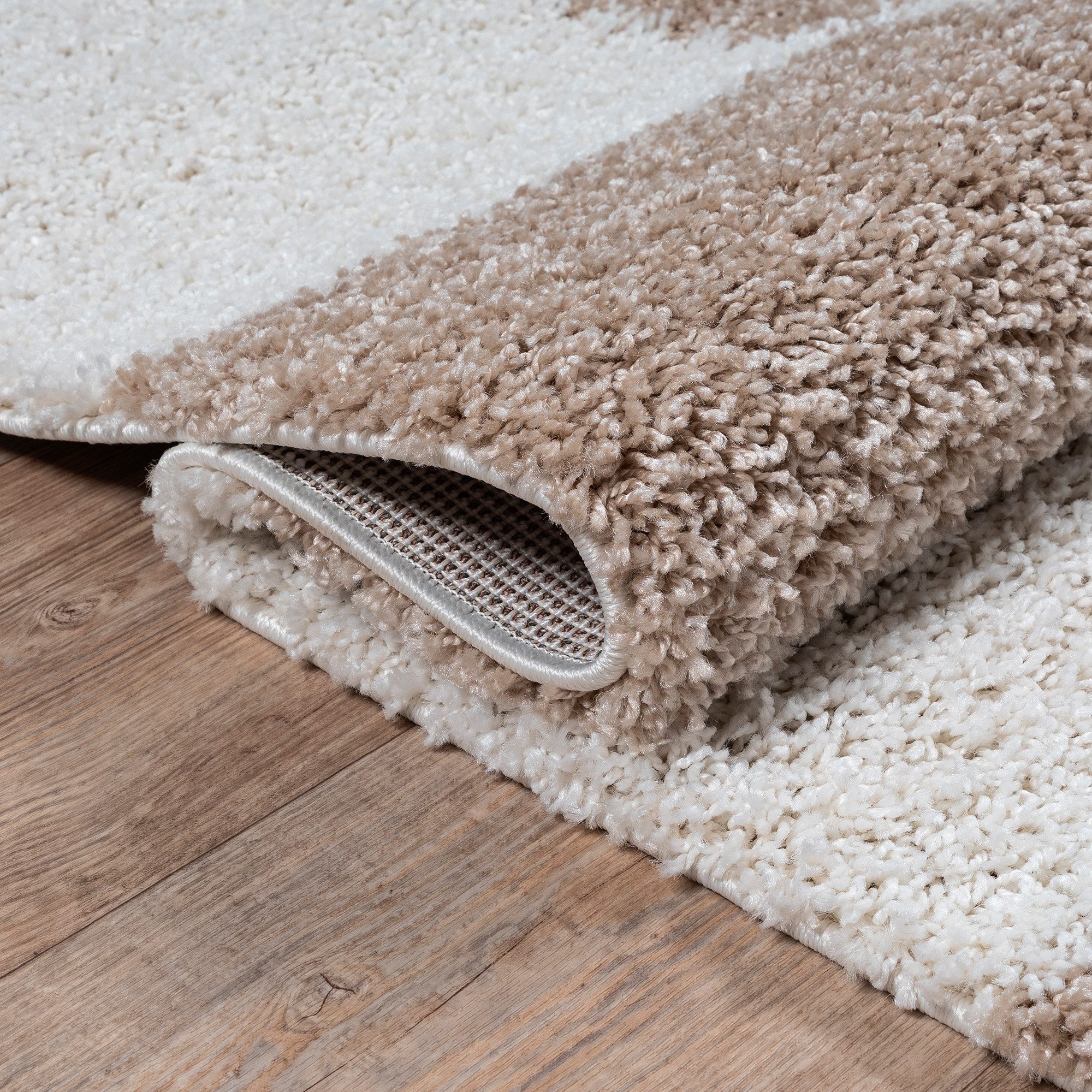Sanat Hochflor-Teppich Milano 1250, rechteckig, Höhe: 30 mm, Hochflor, Wohnzimmer, Schlafzimmer, fussbodenheizungsgeeignet