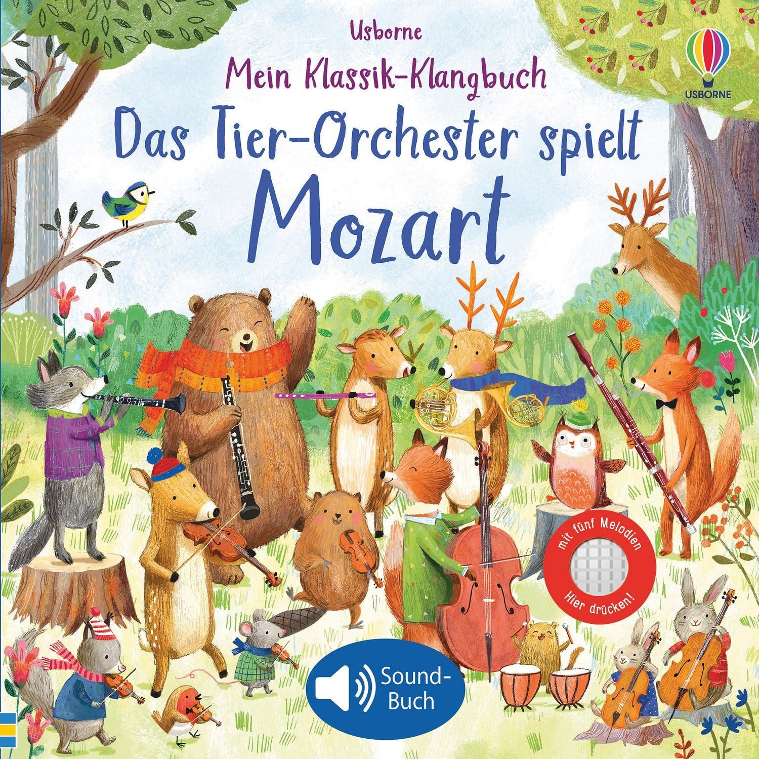Mein Klassik-Klangbuch: Das Tier-Orchester spielt Mozart / Sam Taplin