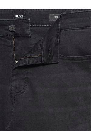 Delaware ORANGE Slim-fit-Jeans aus BOSS Super-Stretch-Denim