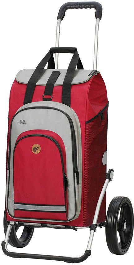 Andersen Einkaufstrolley Royal Shopper Hydro 2.0, 62 l, Made in Germany rot