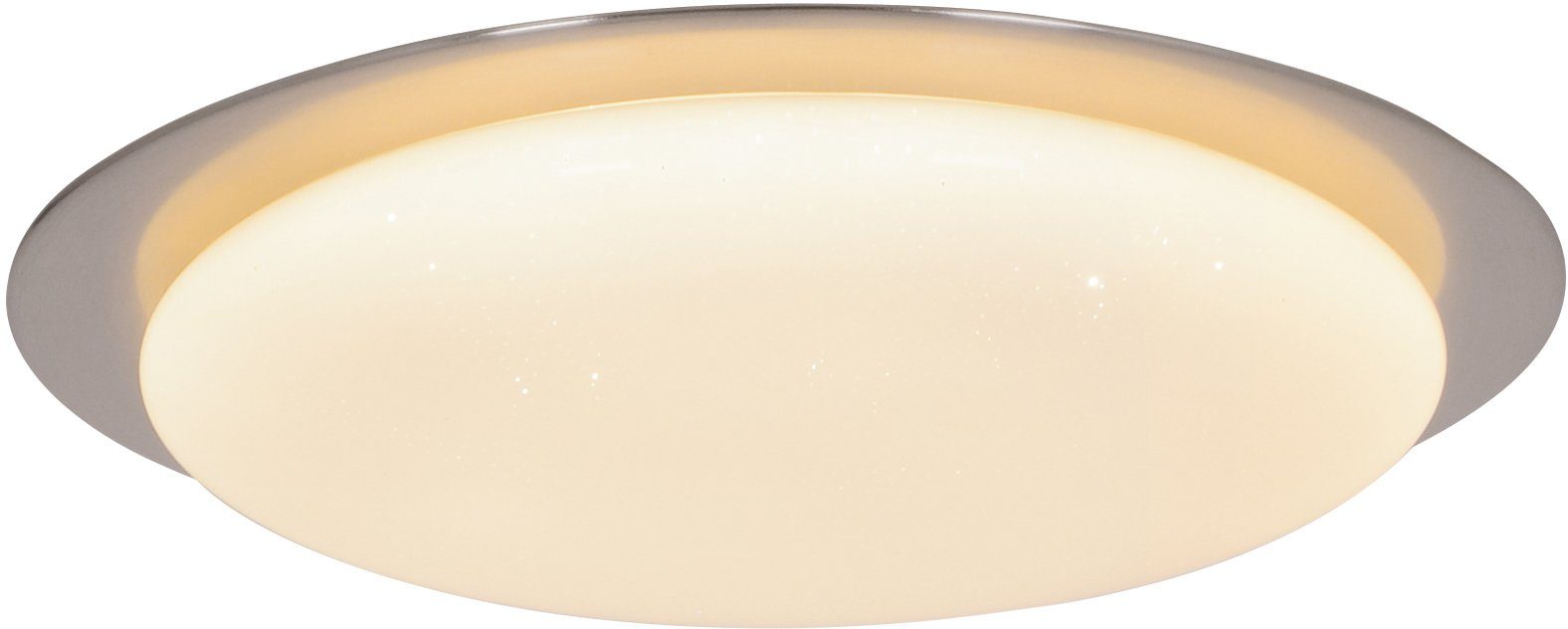 näve LED Deckenleuchte Auckland, Nachtlichtfunktion, LED fest integriert, Kaltweiß, Neutralweiß, Warmweiß, Kristalleffekt