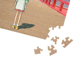 GalaxyCat Puzzle Chihiros Reise ins Zauberland Puzzle, 1000 Teile, 75x50cm, Motiv:, 1000 Puzzleteile, Aburaya Puzzle mit 1000 Teilen