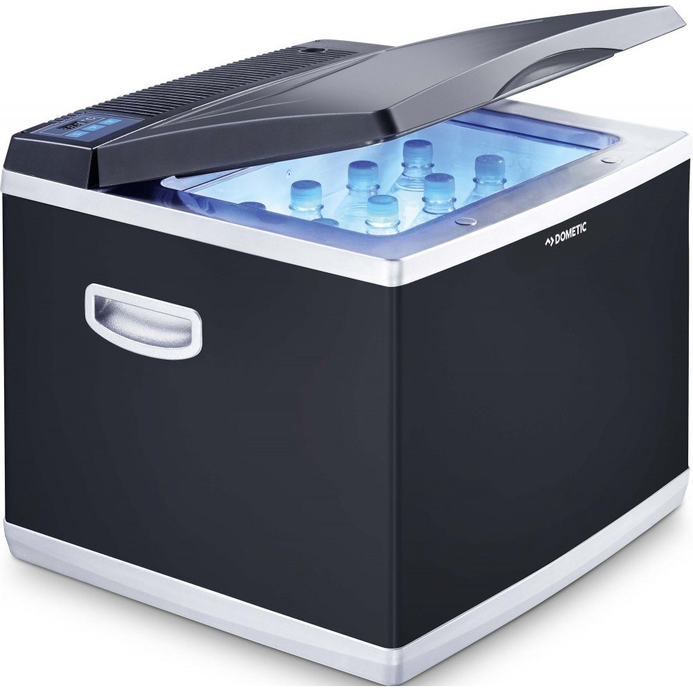 Elektrische Kühlbox CoolFun CK 40D Hybrid - Kühlbox - schwarz/silber