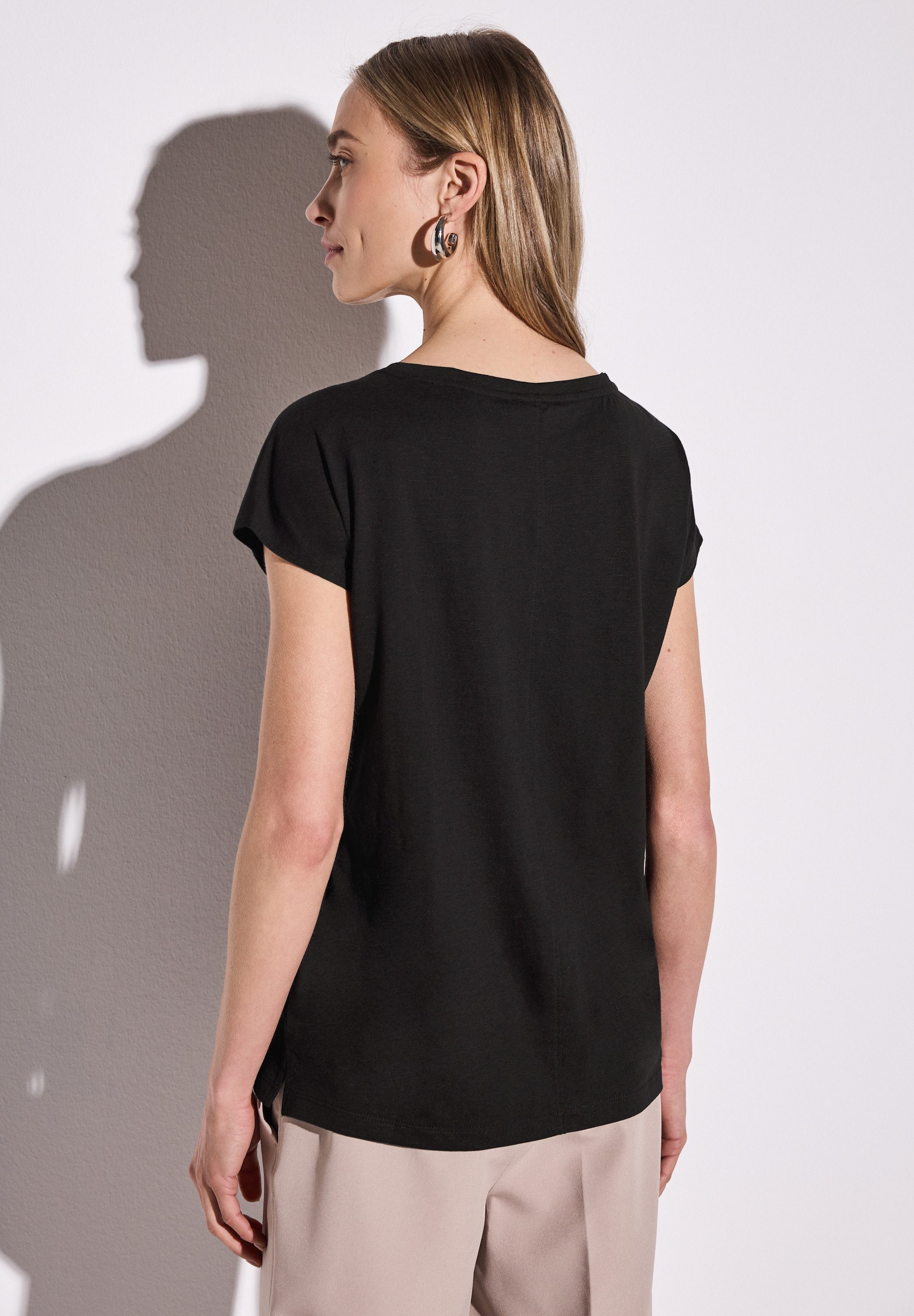 STREET ONE T-Shirt, im soften Baumwoll-Mix günstig online kaufen