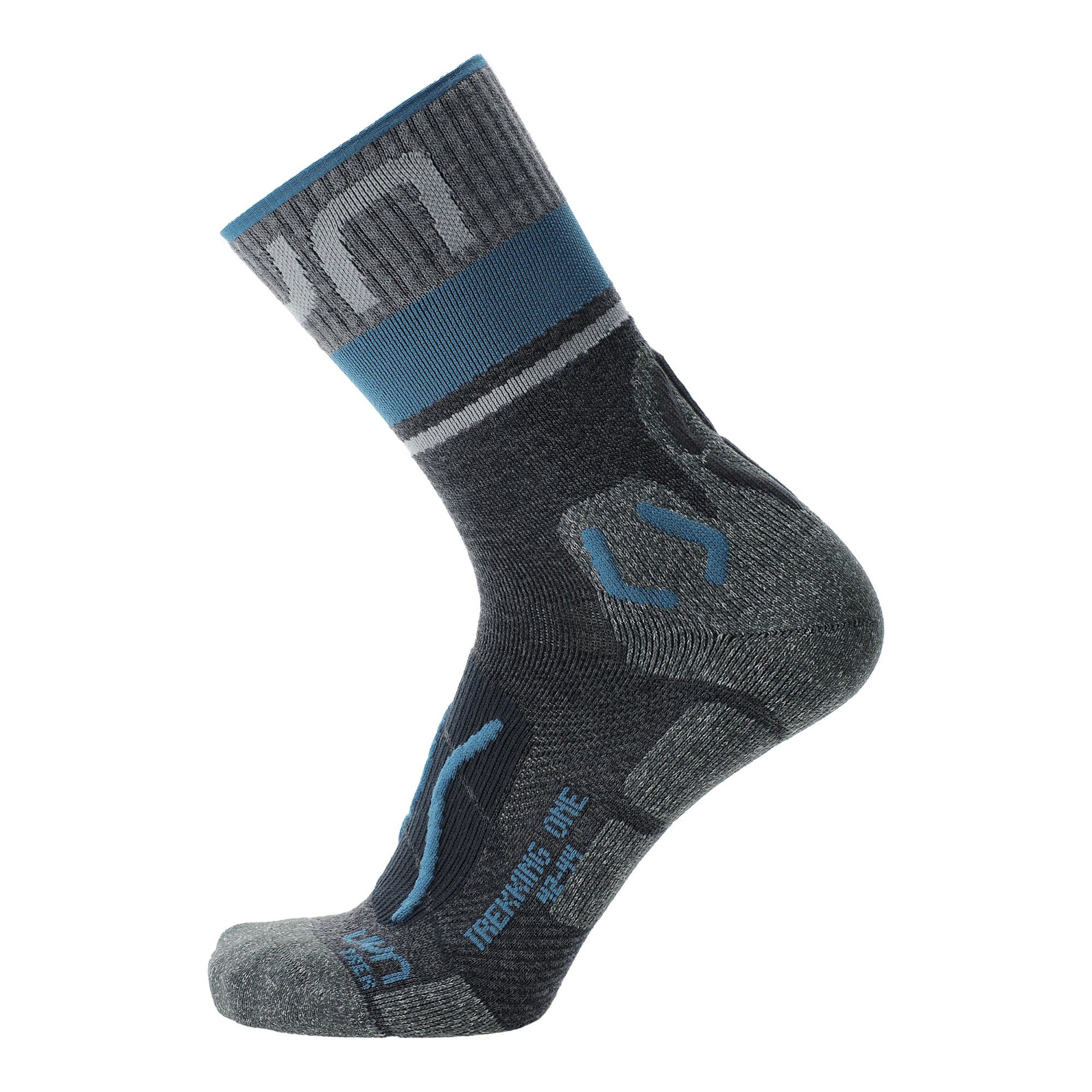 UYN - Thermosocken Uyn Blue Socks Merino One W Grey Damen Trekking