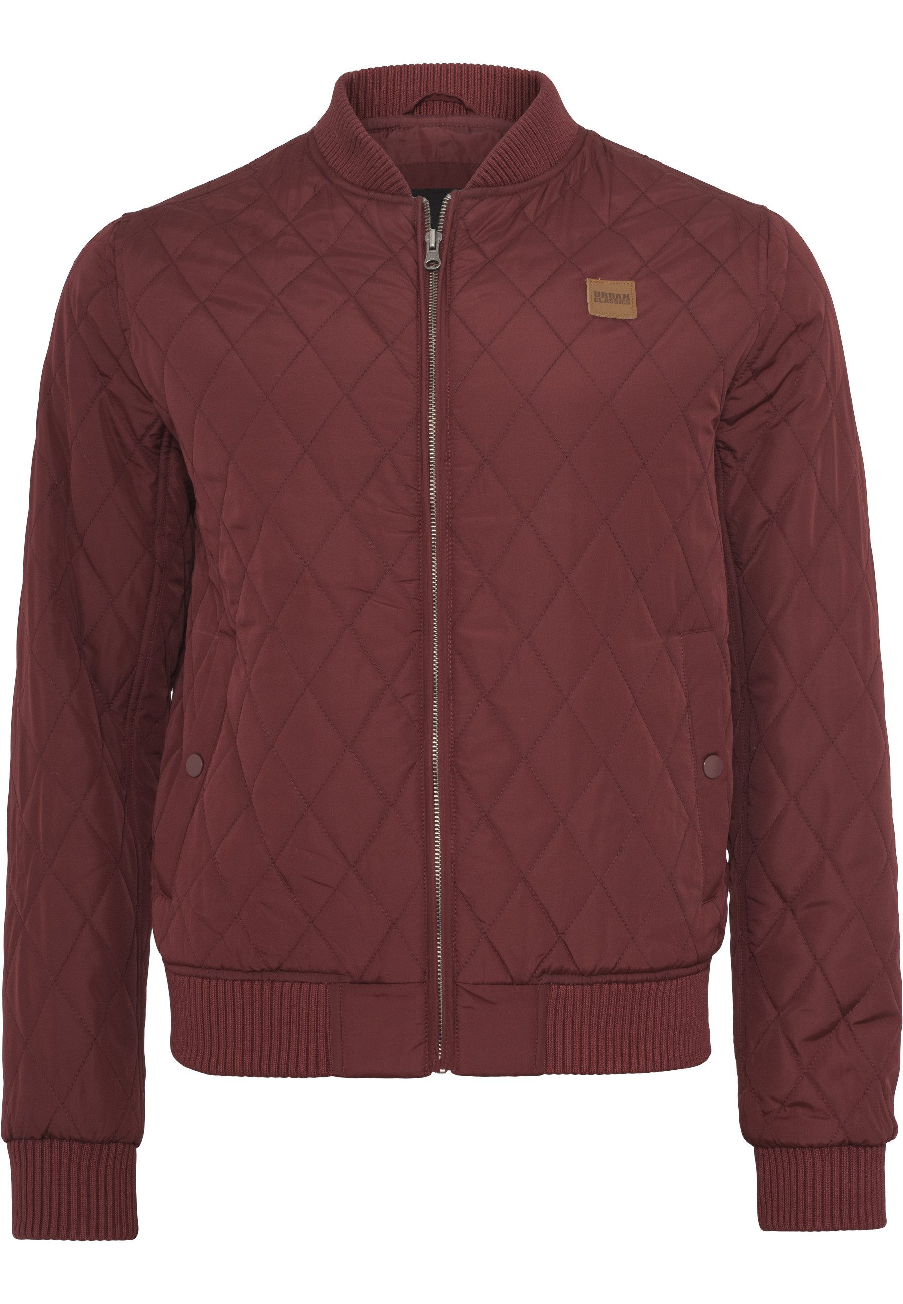URBAN CLASSICS Langmantel Urban Classics Herren Diamond Quilt Jacket