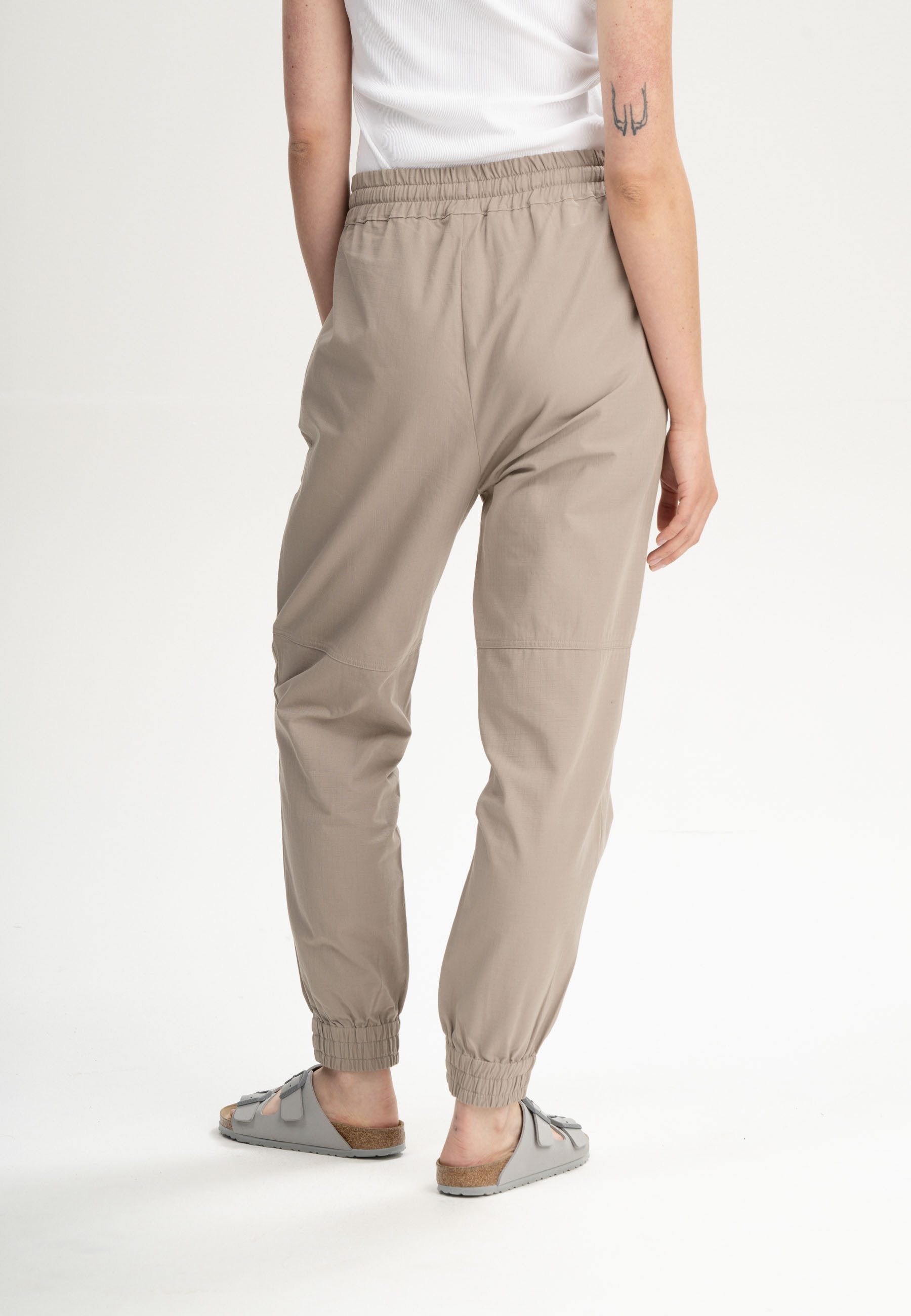 MELA Cargohose Hose mit elastischem Bund Style ARITE Zwei Seitentaschen