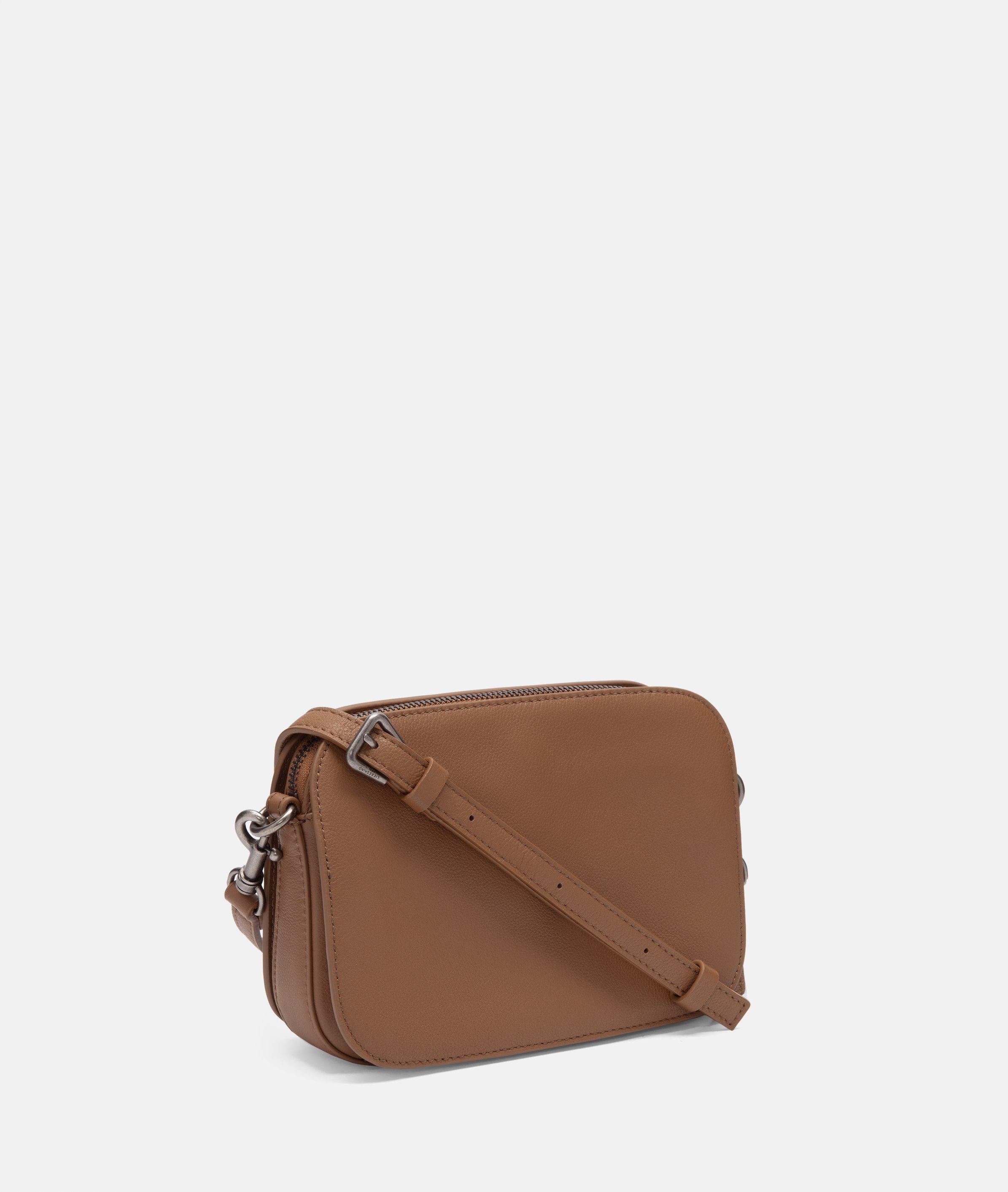 Liebeskind Berlin Umhängetasche Luka Crossbody S, Handliche Crossbody-Bag aus Rindsleder