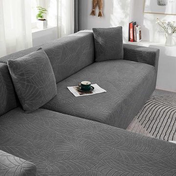 Sofahusse Sofa überzug Wasserdicht, 3seats Couch überzug Ecksofa L Form, Truyuety