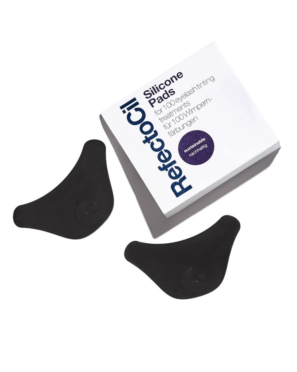 Refectocil Pflege-Geschenkset Refectocil Silicone Pads für 100 Wimpernfärbungen Packung, Hautfreundlich, flexibel, dermatologisch getestet, langlebig