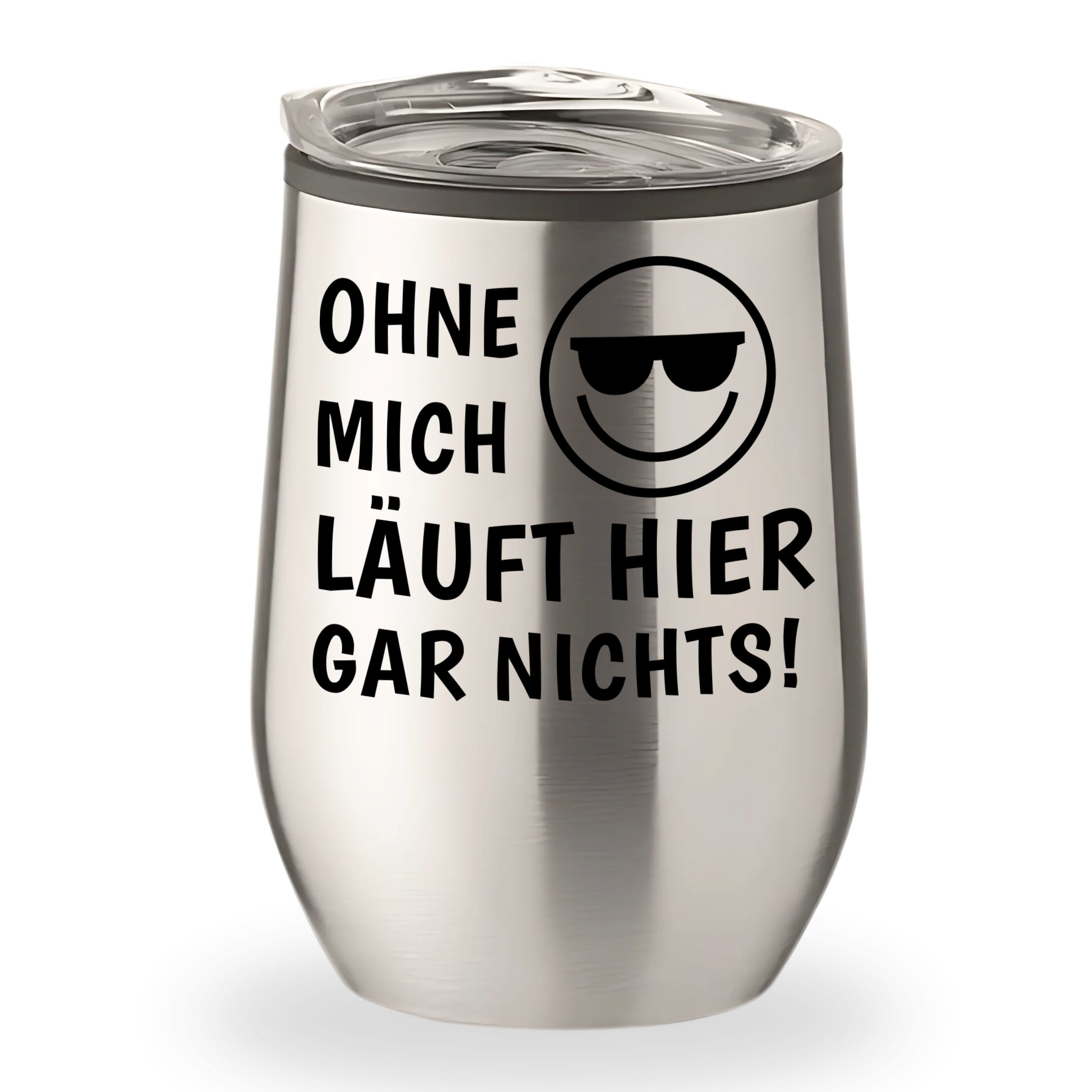 Lasernauten Becher Becher mit Gravur für Büro Kollegin Kollege Geschenk Edelstahl 0,3l, mit Gravur