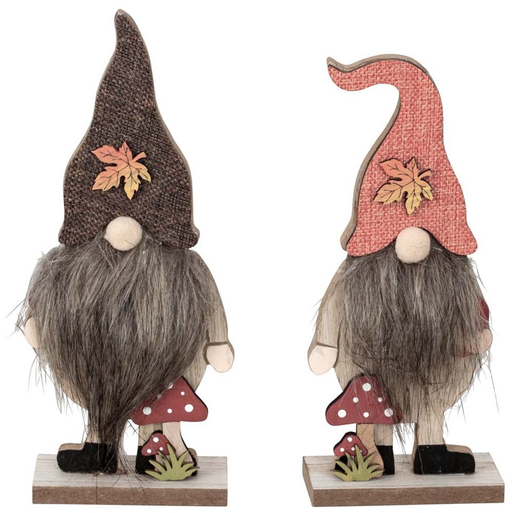 Mel-O-Design Dekofigur Wichtel aus Holz Herbstwichtel günstig online kaufen