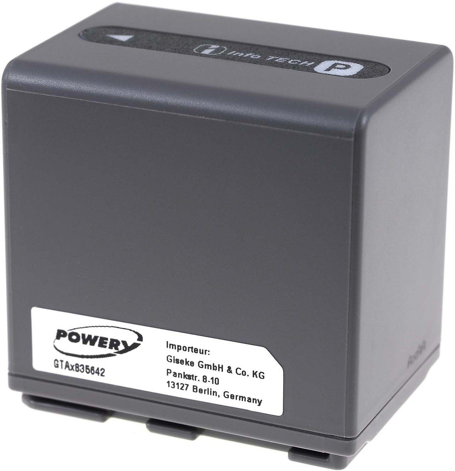 Powery Akku für Sony Kamera-Akku DCR-HC18E V) (7.2 2100 mAh