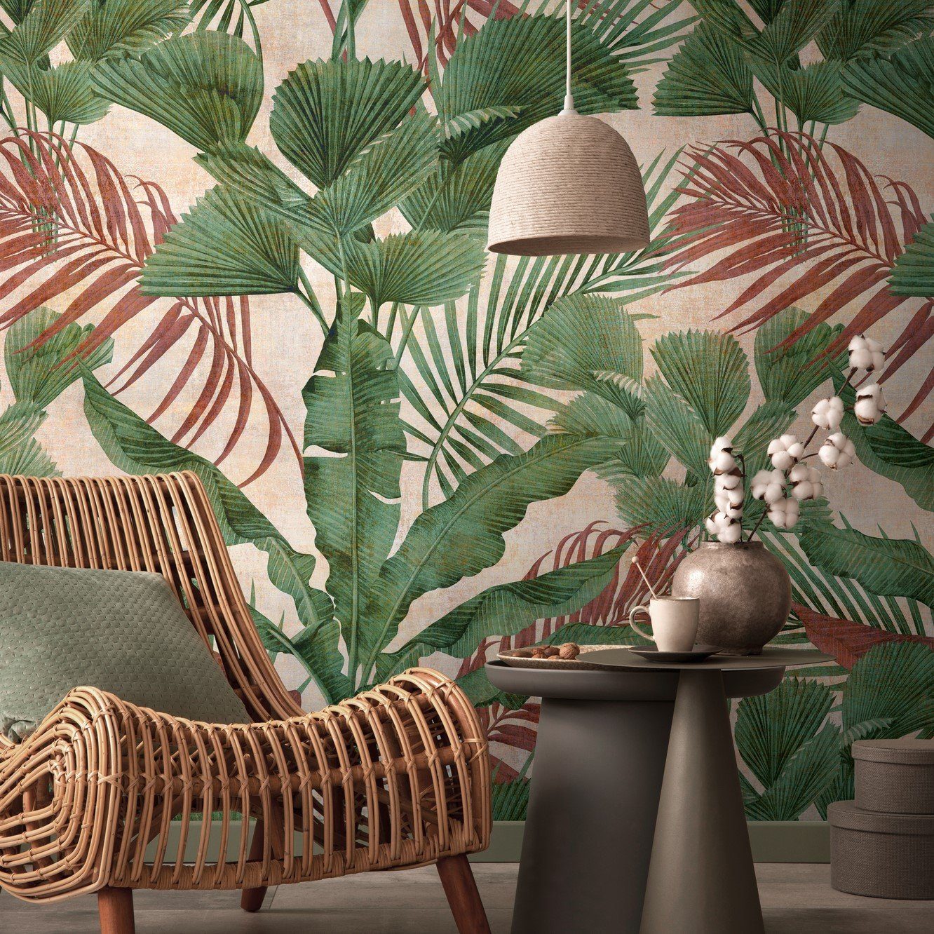 living walls Fototapete Metropolitan Stories. Travel Styles. Tapete Dschung günstig online kaufen