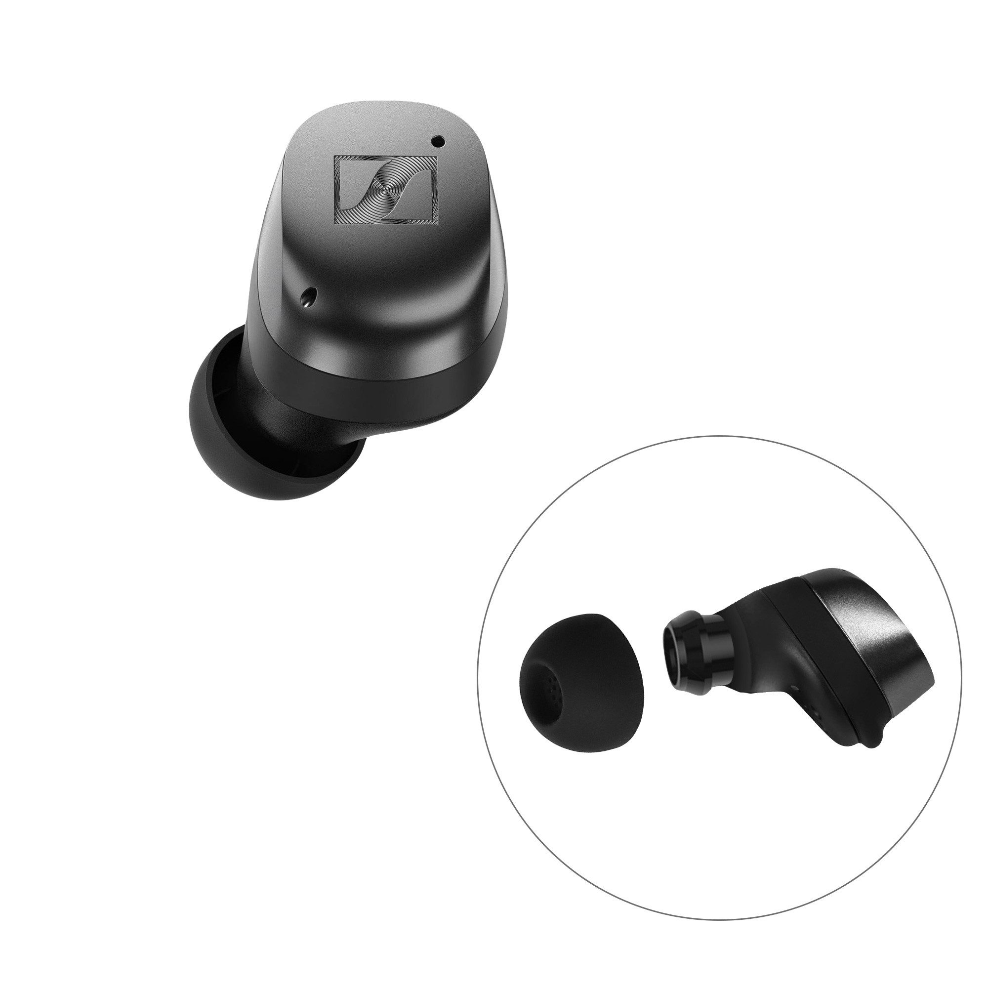 kwmobile 8x Ersatzpolster für Sennheiser MOMENTUM True Wireless 4 HiFi-Kopfhörer (4 Größen - Silikon Ersatz Ohrstöpsel für Sennheiser In-Ear Headphones)
