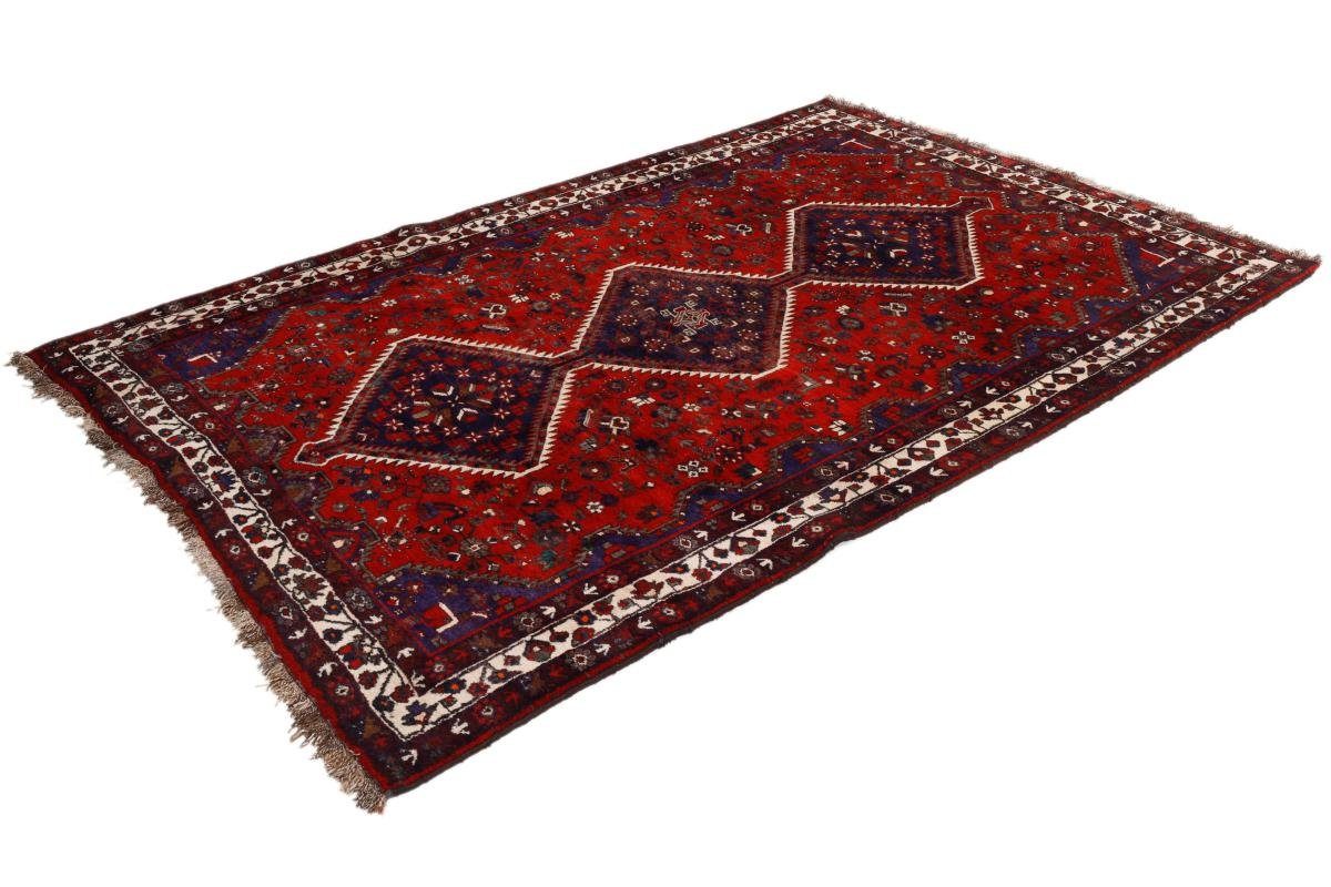 Orientteppich Shiraz Perserteppich, 10 rechteckig, mm / Höhe: Orientteppich 184x264 Handgeknüpfter Trading, Nain