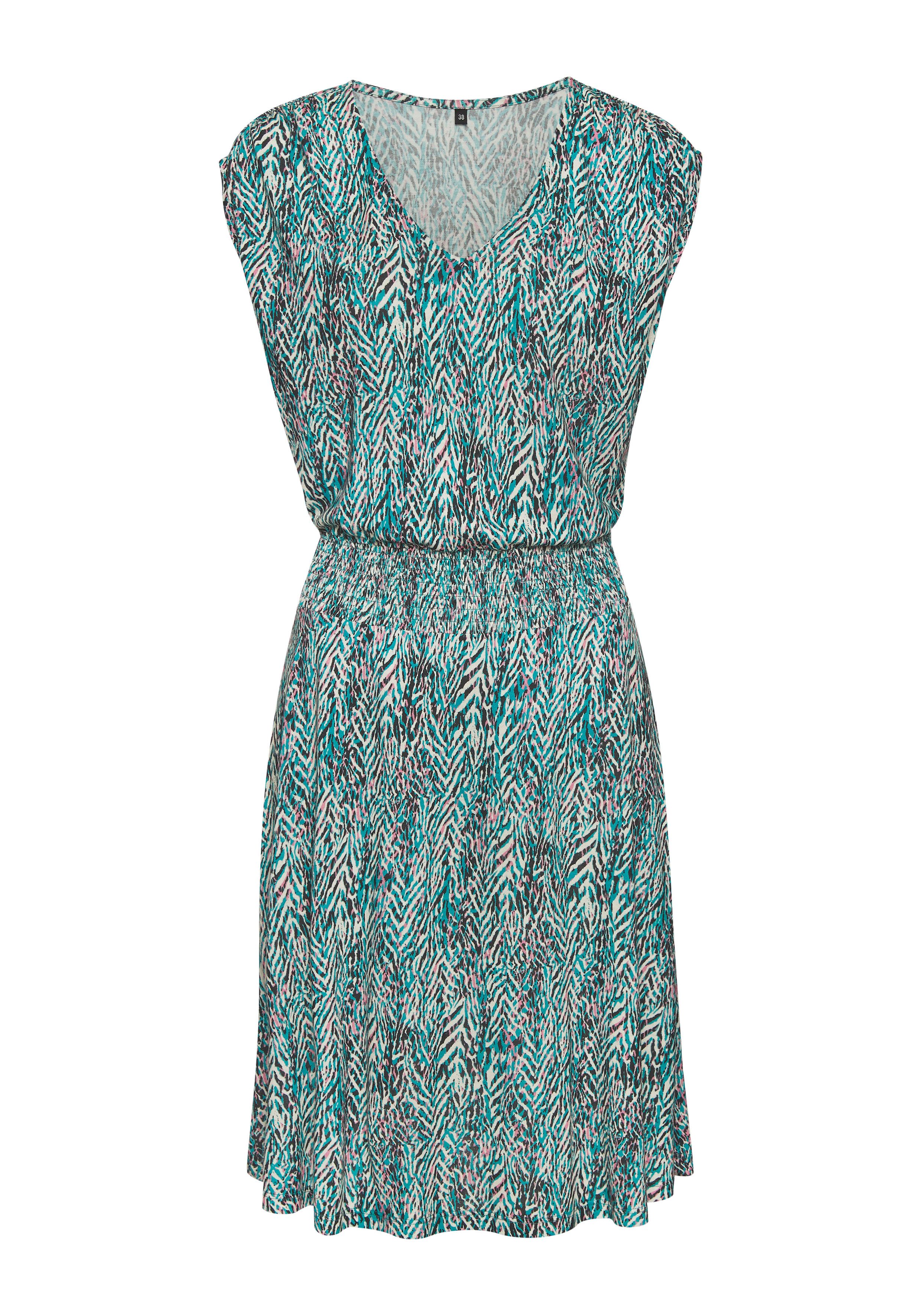 Vivance Sommerkleid mit Alloverdruck, kurzes Jerseykleid, casual günstig online kaufen