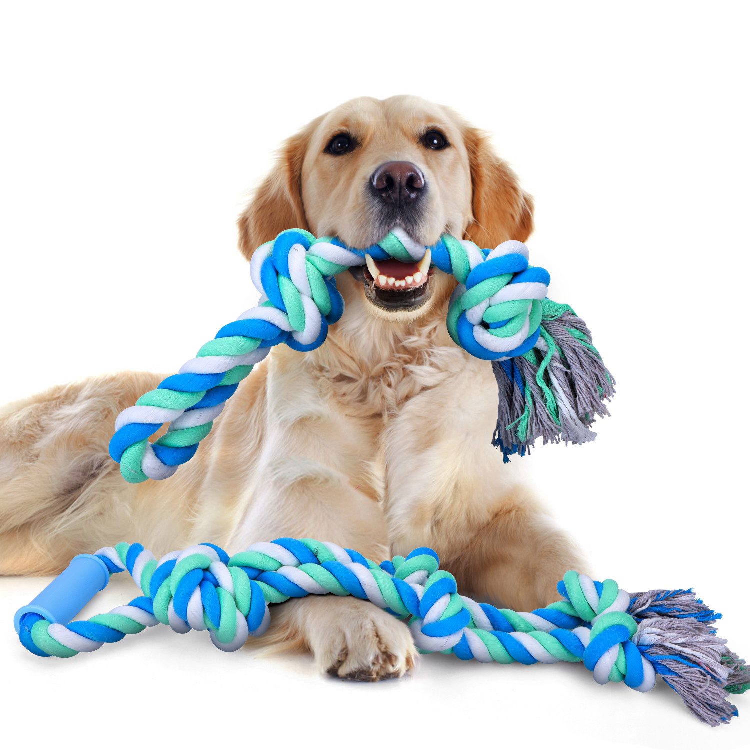 nobleza Tiertaue 2*Hundespielzeug Seil für Starke große Hunde