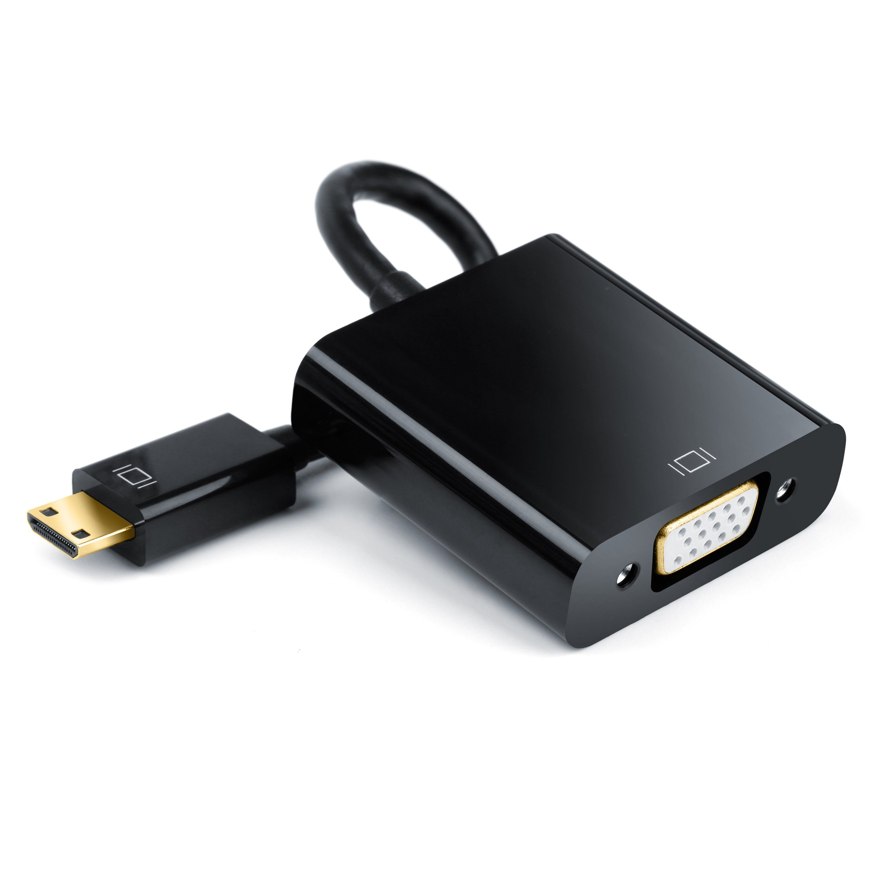 CSL Audio- & Video-Adapter zu miniHDMI Stecker, VGA Buchse + 3,5mm Klinke,  Full HD Mini HDMI auf VGA Video/Audio Adapter online kaufen | OTTO