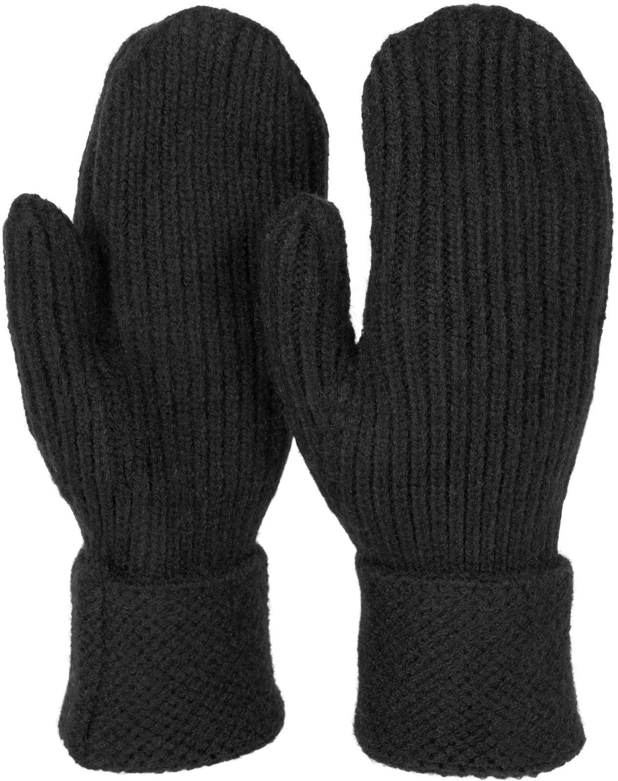 styleBREAKER Варежки Strick Варежки mit gemustertem Bund (1-St)