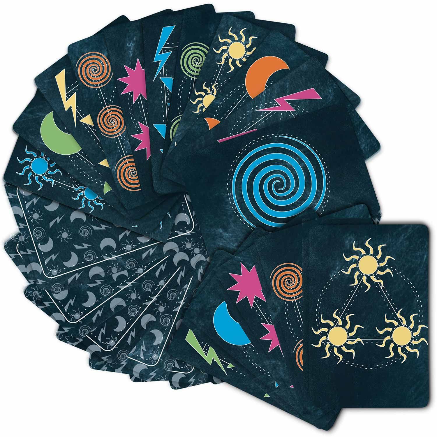 Goods+Gadgets Spiel Flow – Das schnellste Speed-Kartenspiel für 2–4 Spieler mit Adrenalin, Flow, Das wohl schnellste Kartenspiel!