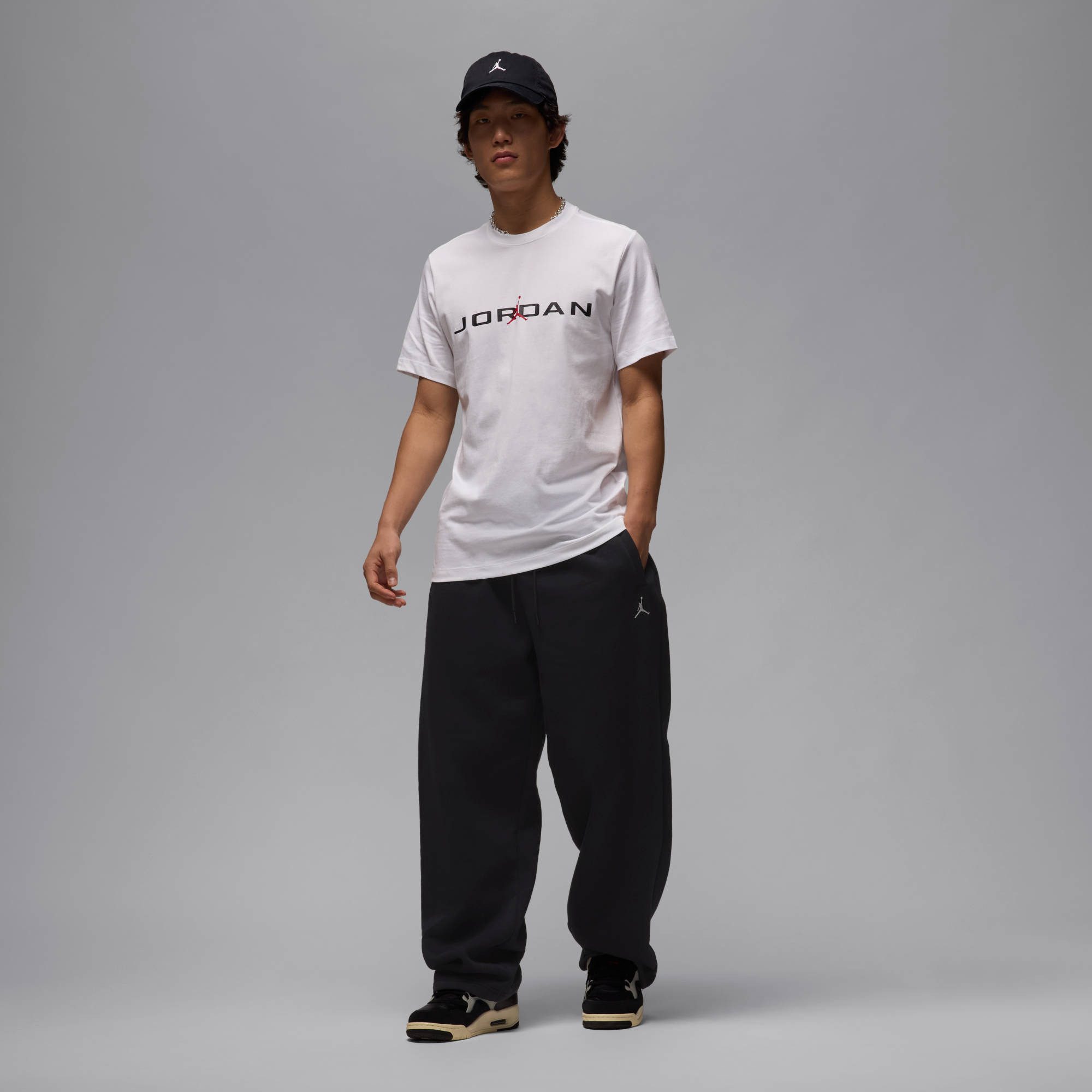 Jordan T-Shirt M J JD AIR SS CREW aus mittelschwerer Baumwolle, mit Jordan Grafiken auf der Vorderseite – Bild 5 von 5
