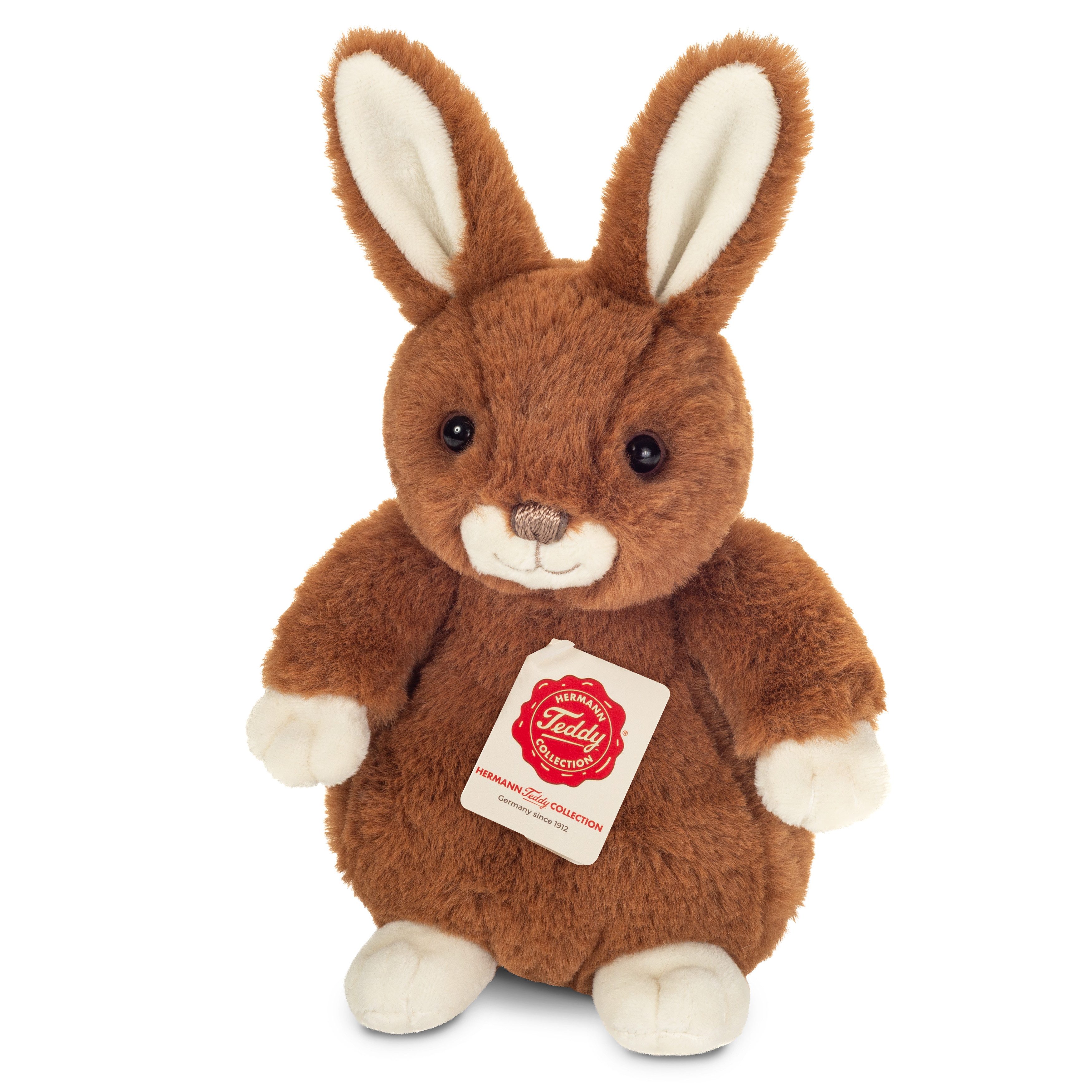 Teddy Hermann® Kuscheltier Hase Luna, dunkelbraun, 20 cm