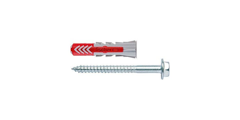 Schrauben- und Dübel-Set Fischer Dübel-Set Duopower 10.0 x 50 mm - 25 Stück