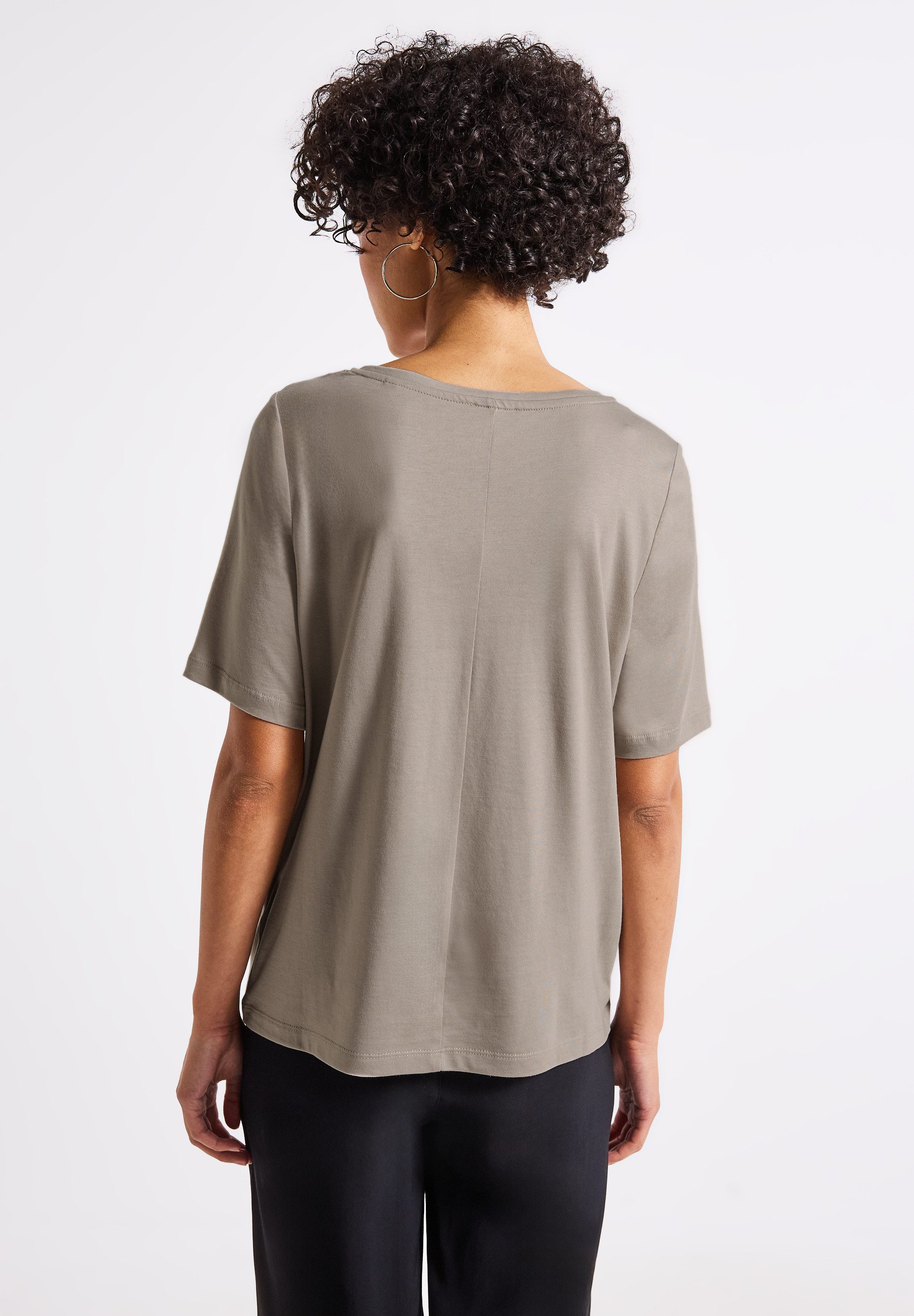 STREET ONE T-Shirt mit Schriftzug