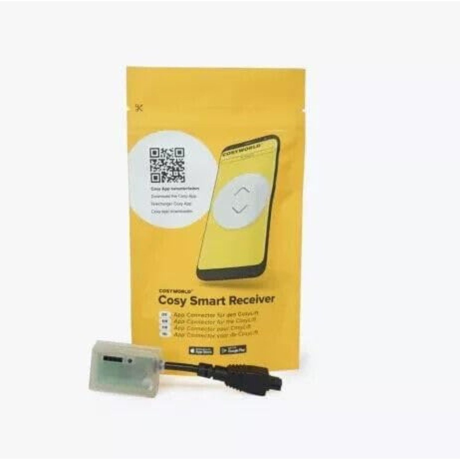 Lattenrost mit Motor Zubehör - Cosy Smart Receiver, COSYWORLD, Adapter zur Handy-App-Steuerung des CosyLift, Mobile Bedienung von CosyLift Geräten via Connector