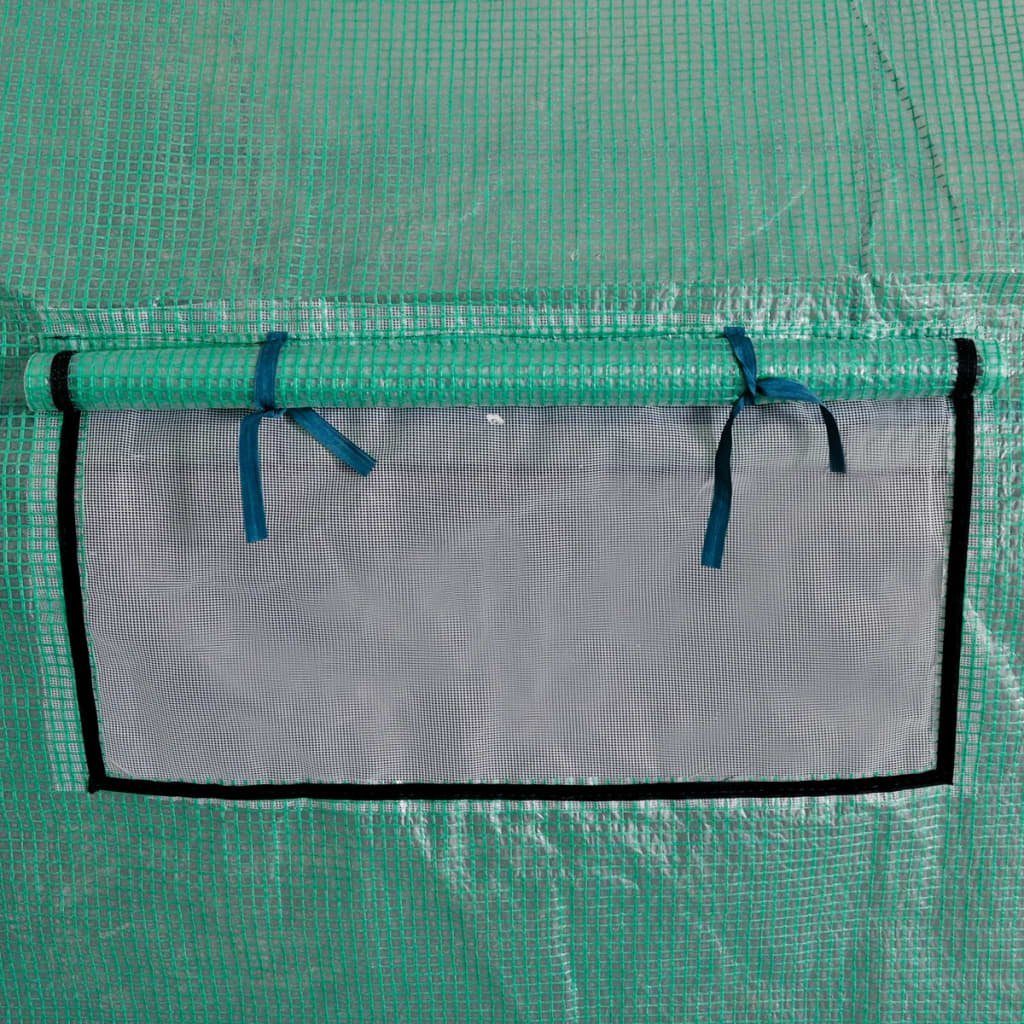 vidaXL Gewächshaus Polytunnel Gewächsh...